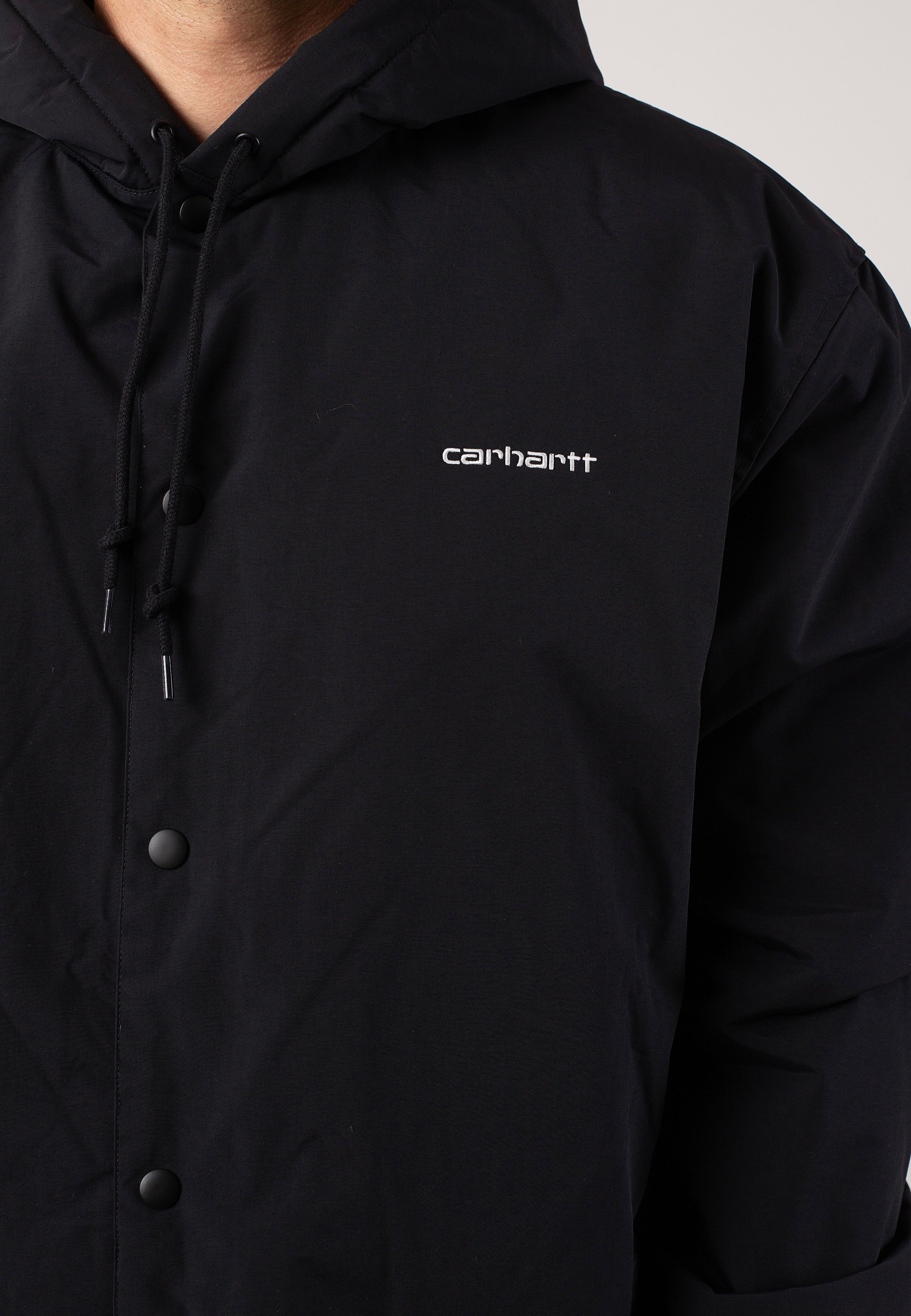 Carhartt WIP - Hooded Coach Black / White - Jacket | Men-Image