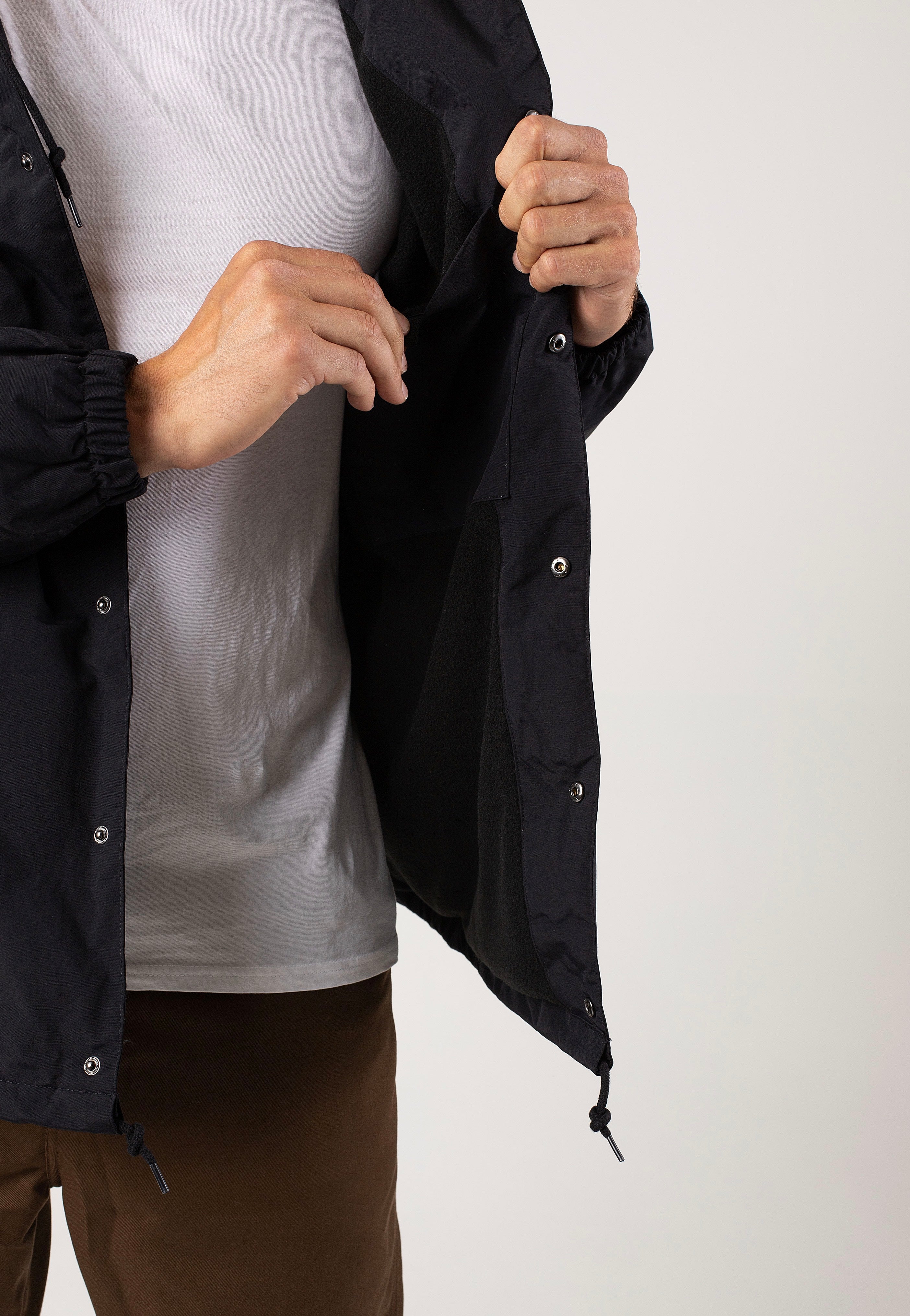 Carhartt WIP - Hooded Coach Black / White - Jacket | Men-Image