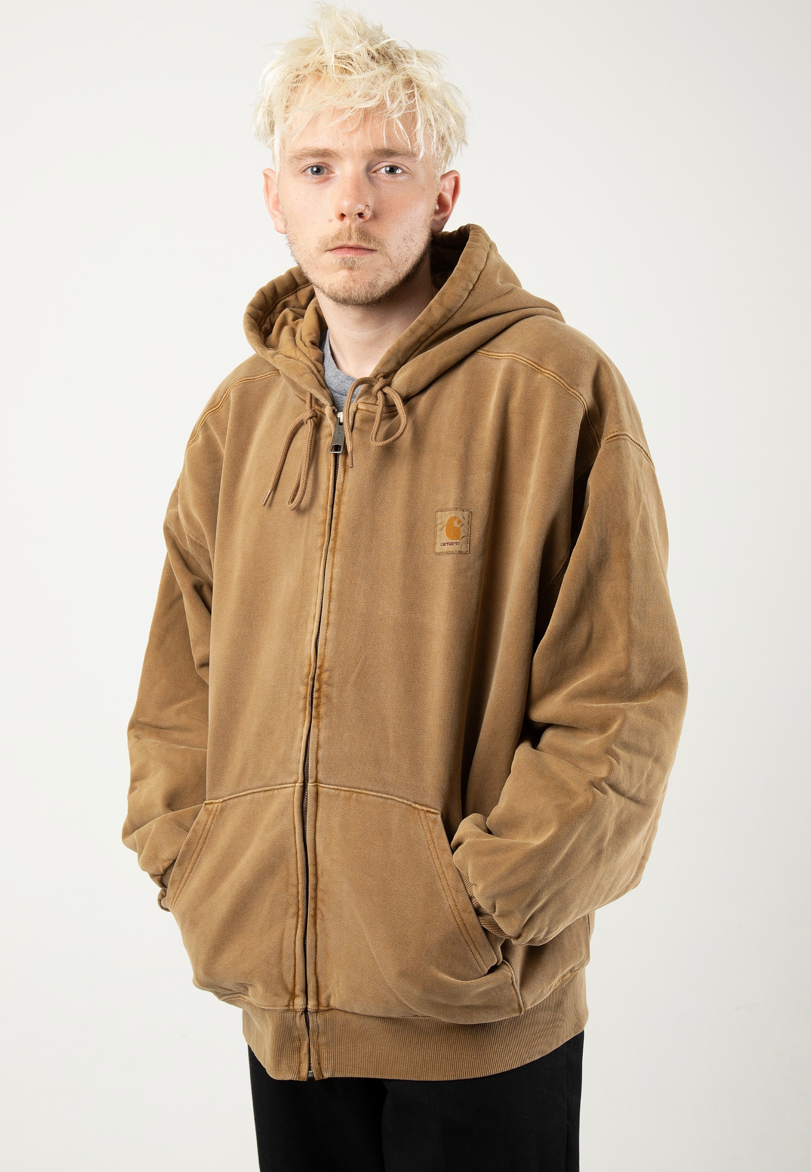 Carhartt WIP - Hooded Vista Garment Dyed Buffalo - Zipper | Men-Image