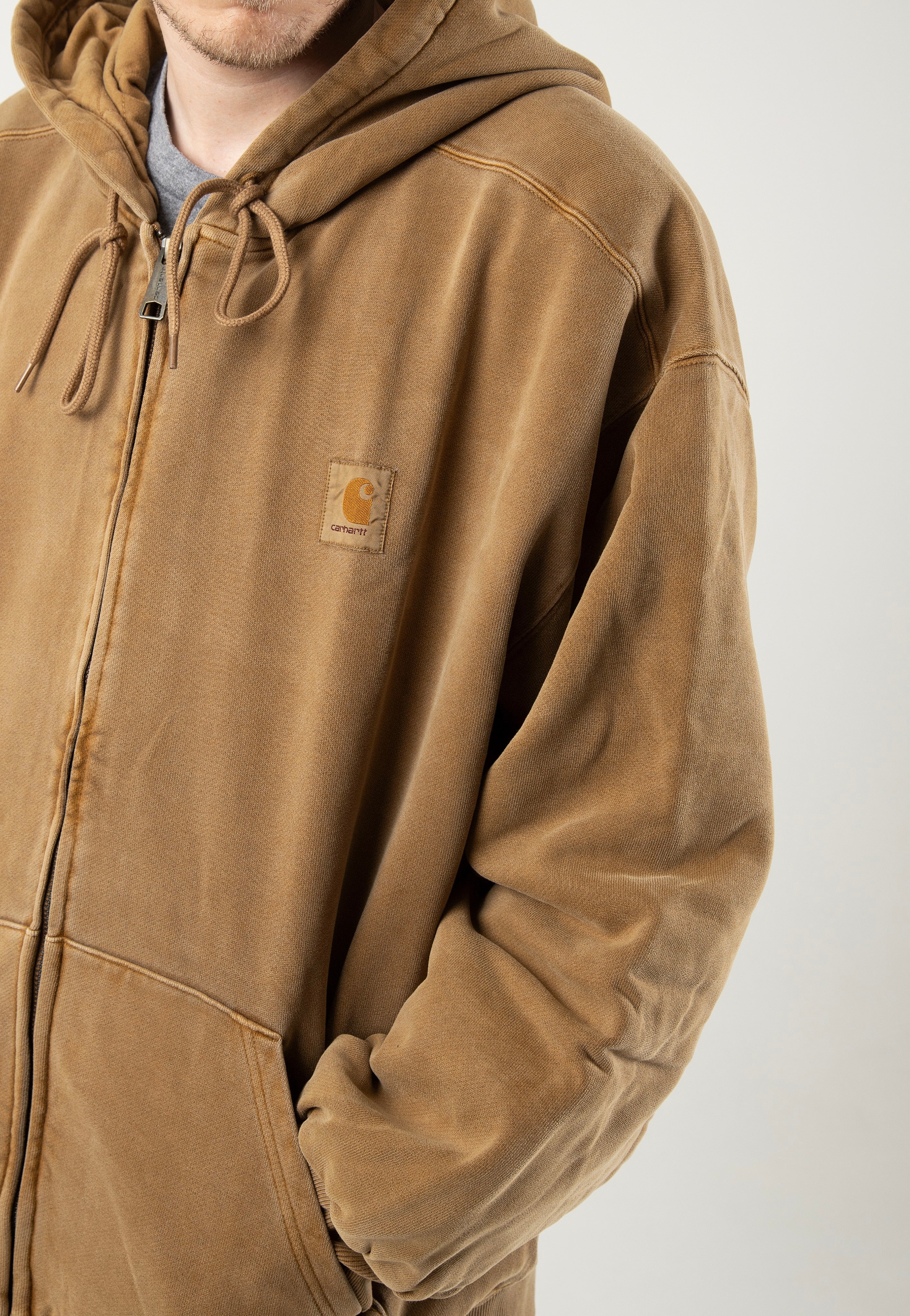 Carhartt WIP - Hooded Vista Garment Dyed Buffalo - Zipper | Men-Image