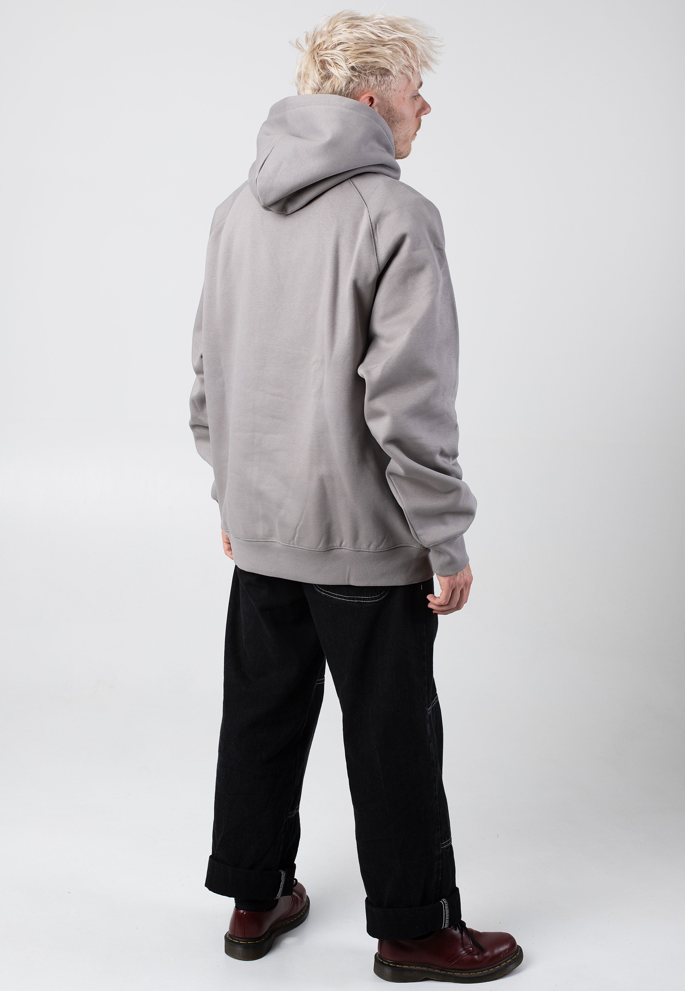 Carhartt WIP - Hooded Yute Misty Grey - Hoodie | Men-Image