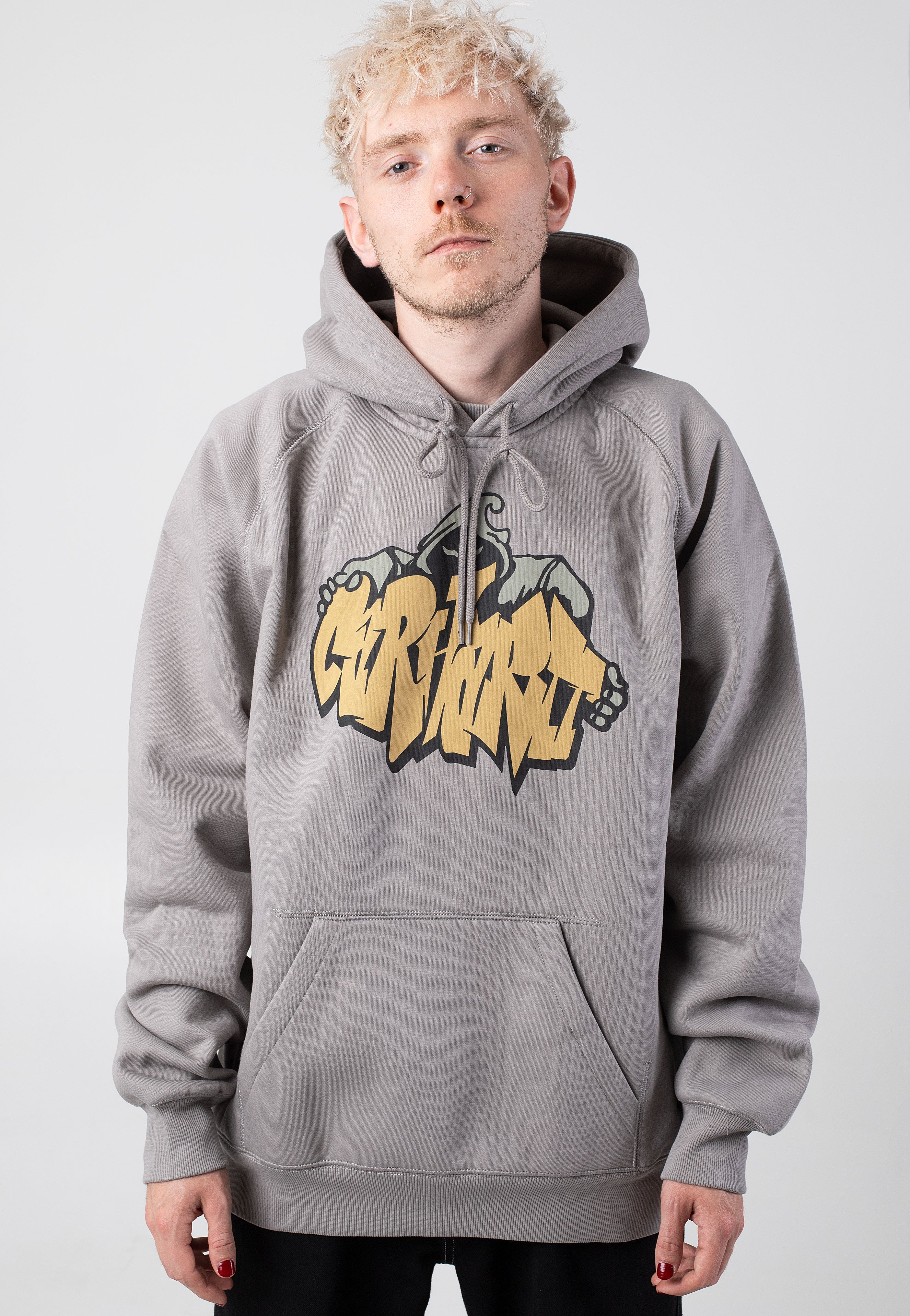 Carhartt WIP - Hooded Yute Misty Grey - Hoodie | Men-Image