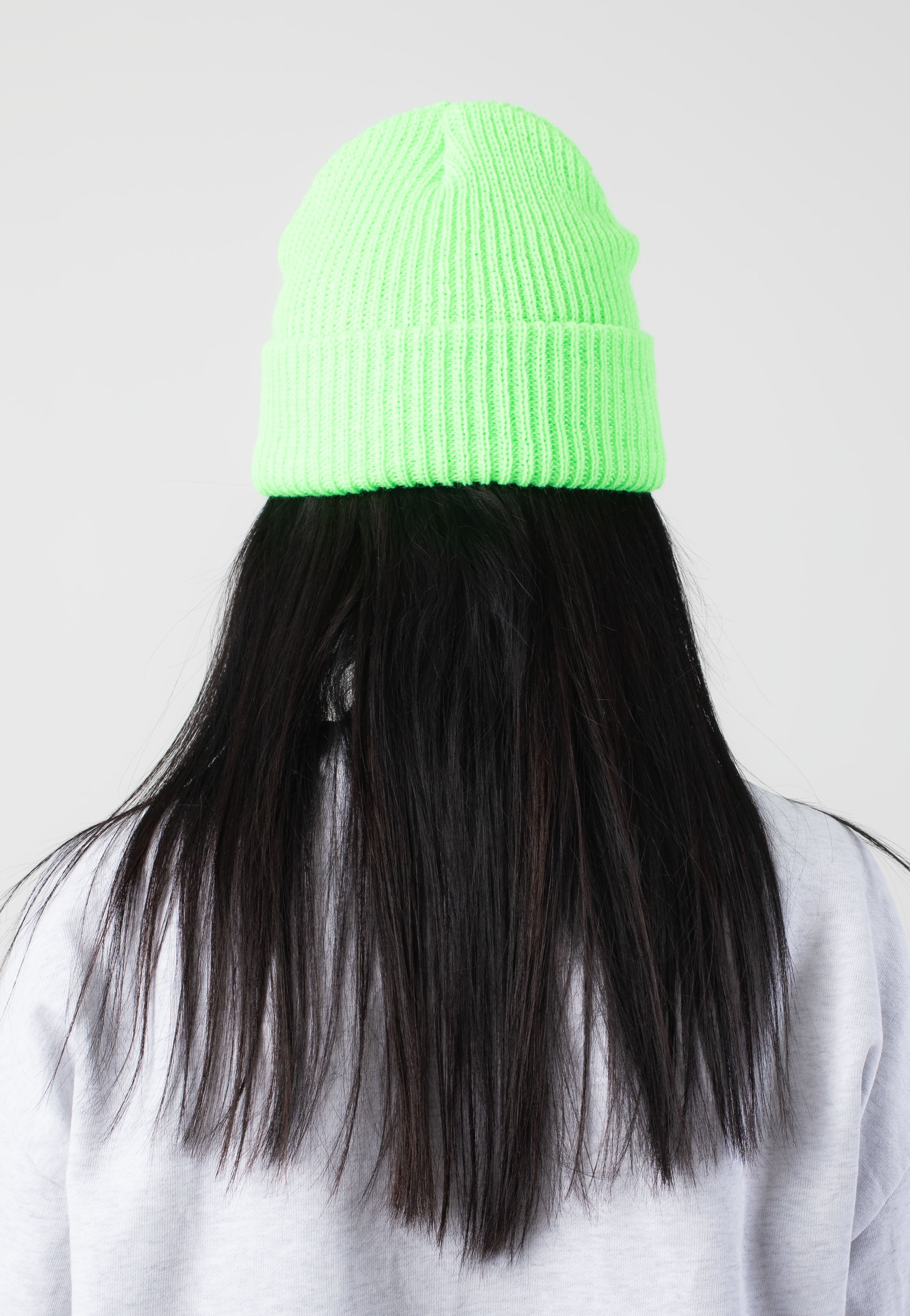 Carhartt WIP - Industry Lumo Green/Black - Beanie | Neutral-Image