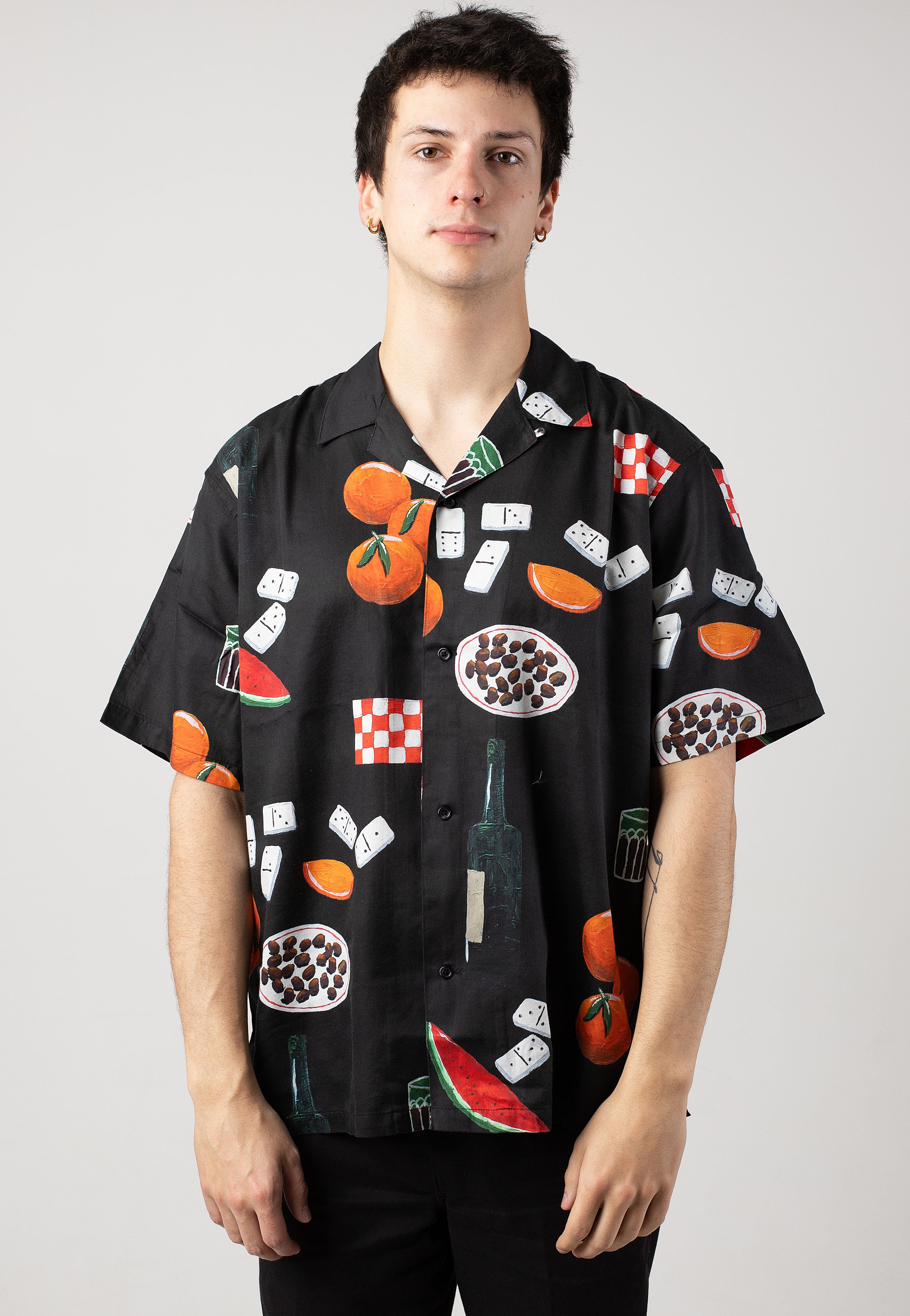 Carhartt WIP - Isis Maria Dinner Isis Maria Dinner Print/Black - Shirt | Men-Image