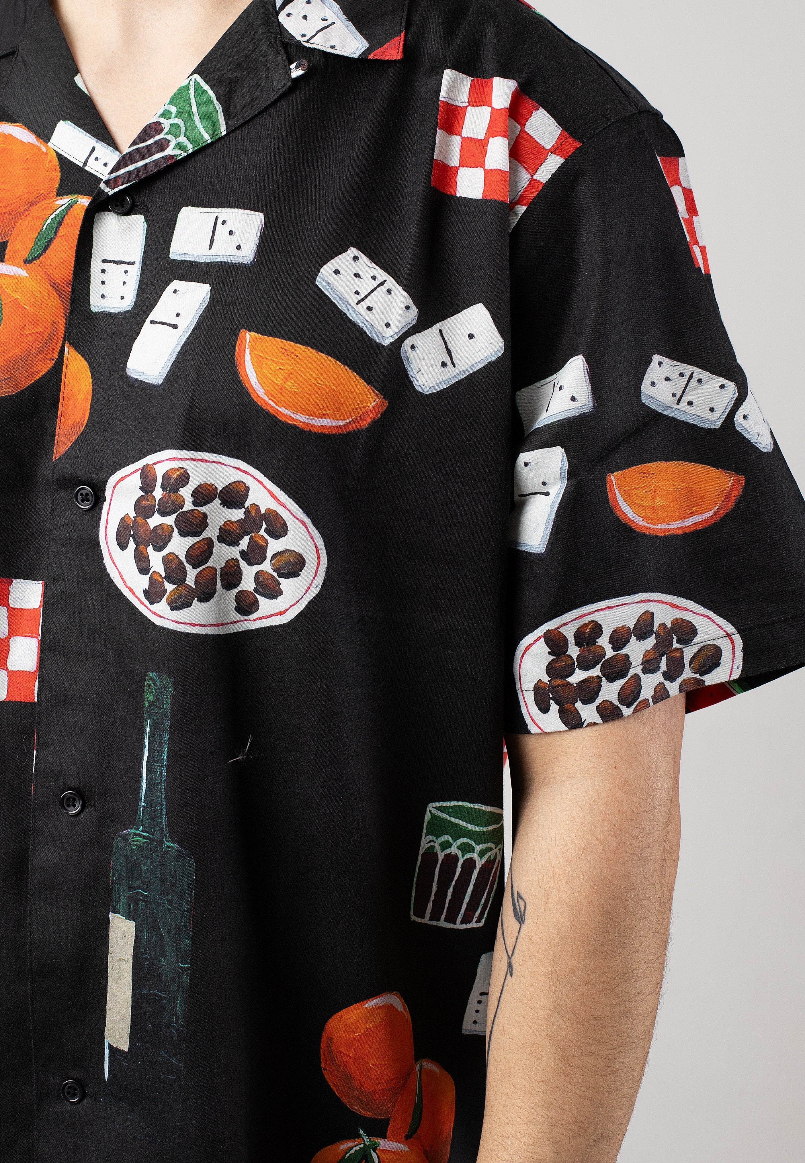 Carhartt WIP - Isis Maria Dinner Isis Maria Dinner Print/Black - Shirt | Men-Image