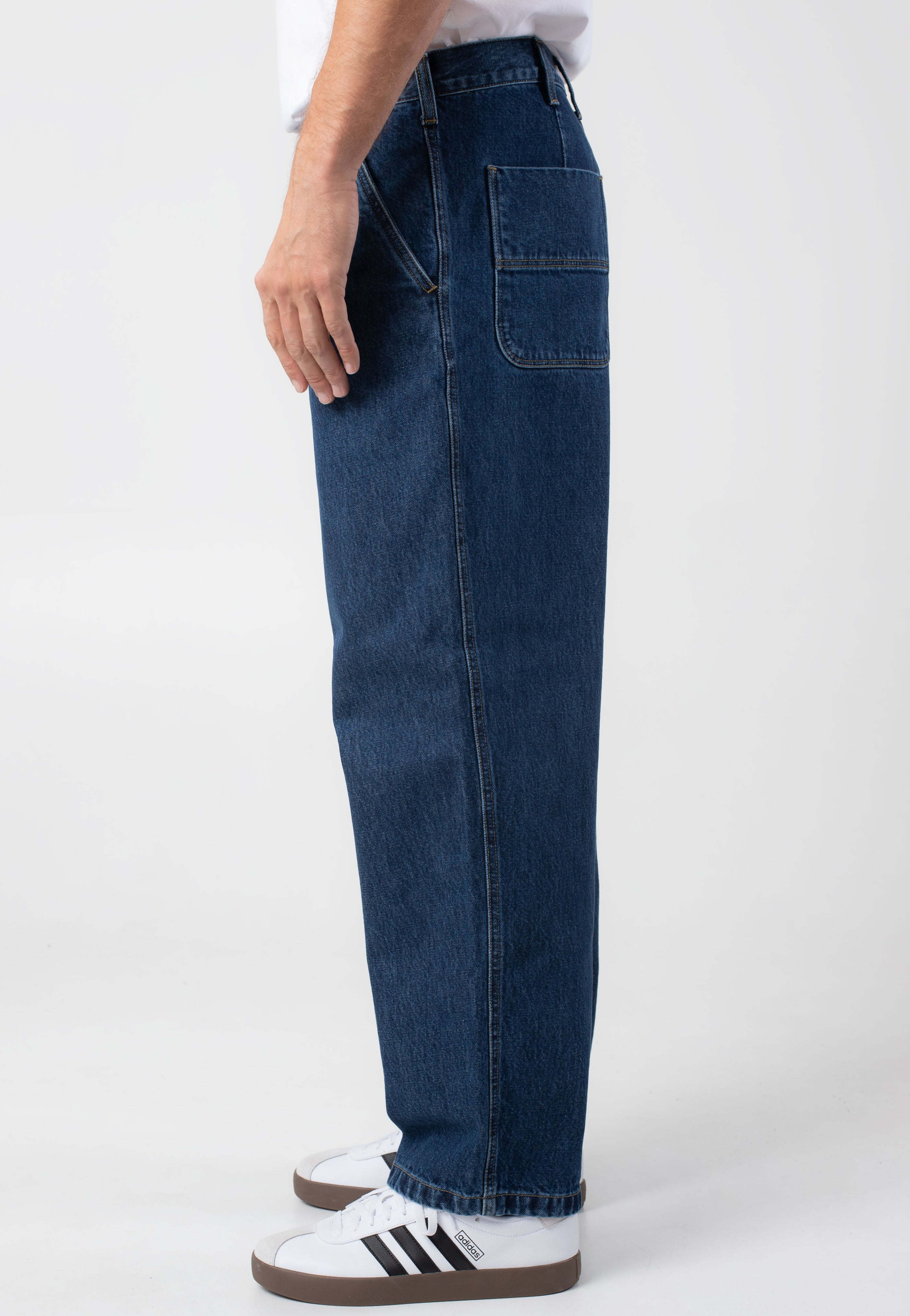 Carhartt WIP - Jace Stone Washed Blue - Pants | Men-Image