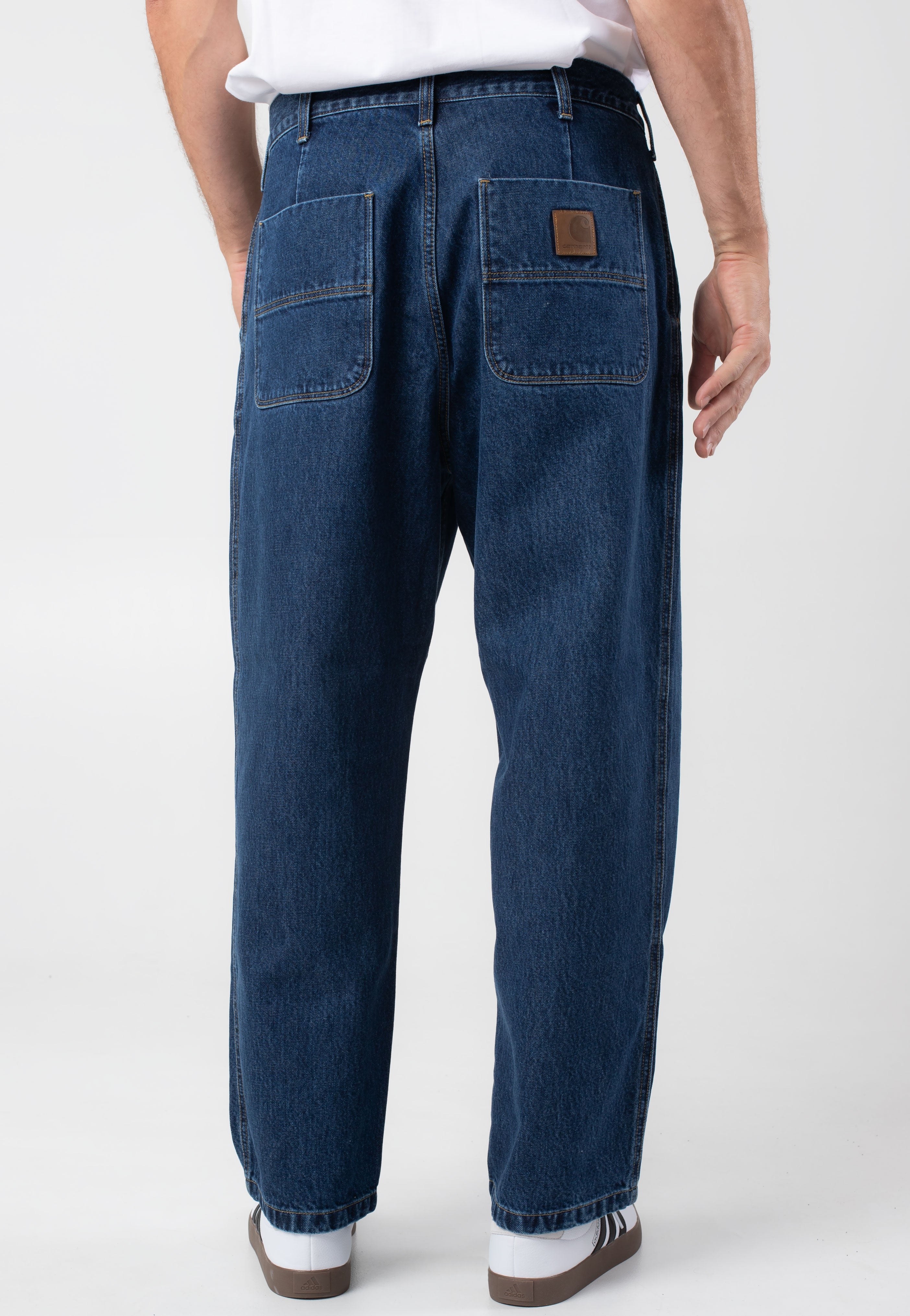 Carhartt WIP - Jace Stone Washed Blue - Pants | Men-Image