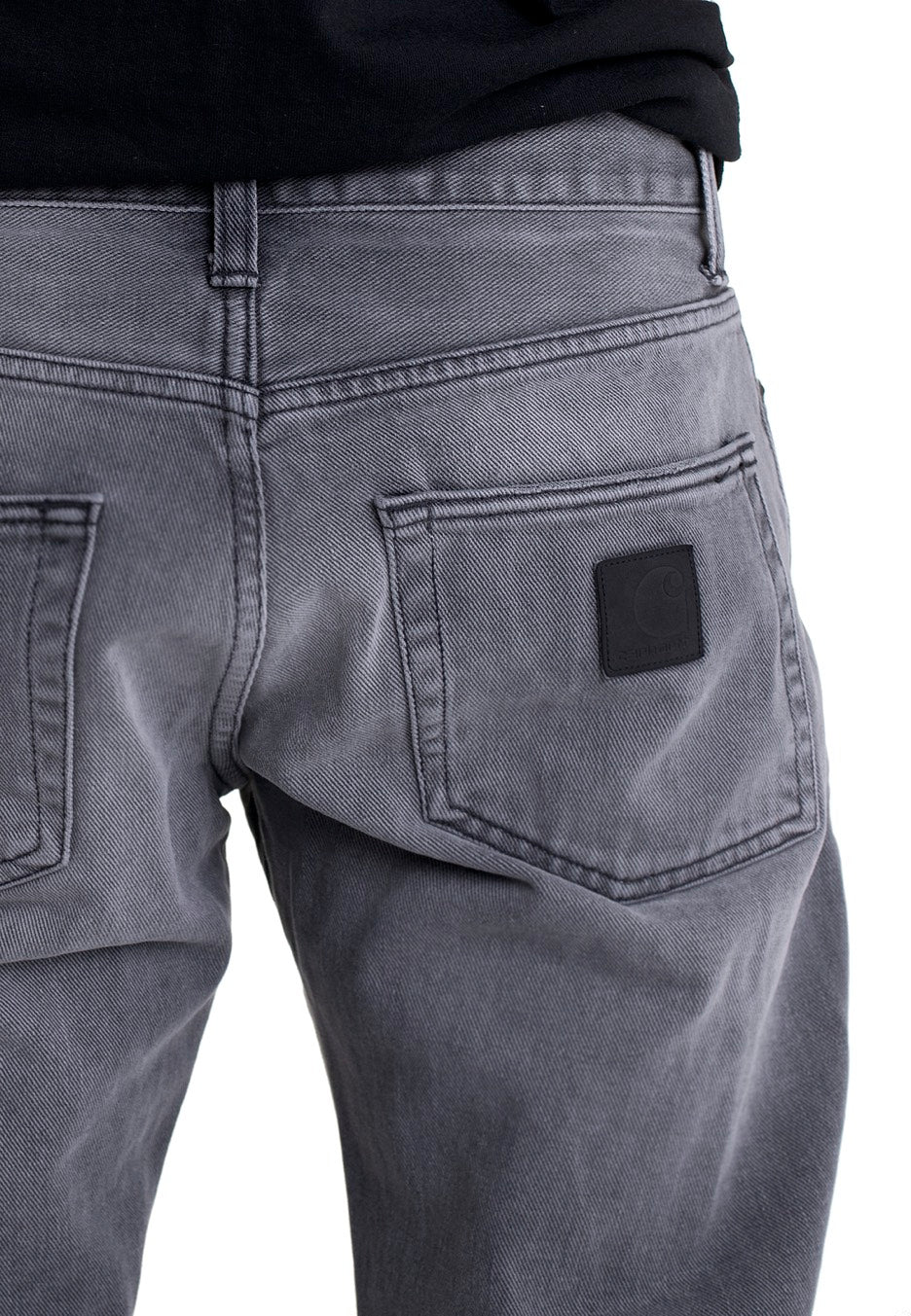 Carhartt WIP - Klondike Black Worn Bleached - Jeans | Men-Image