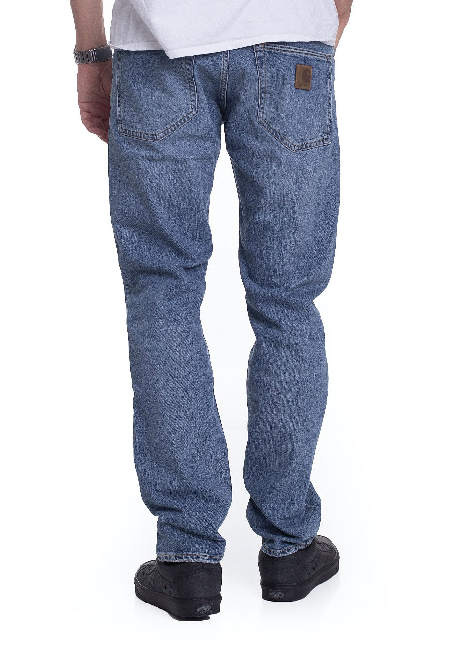 Carhartt WIP - Klondike Mills Blue Worn Bleached - Jeans | Men-Image