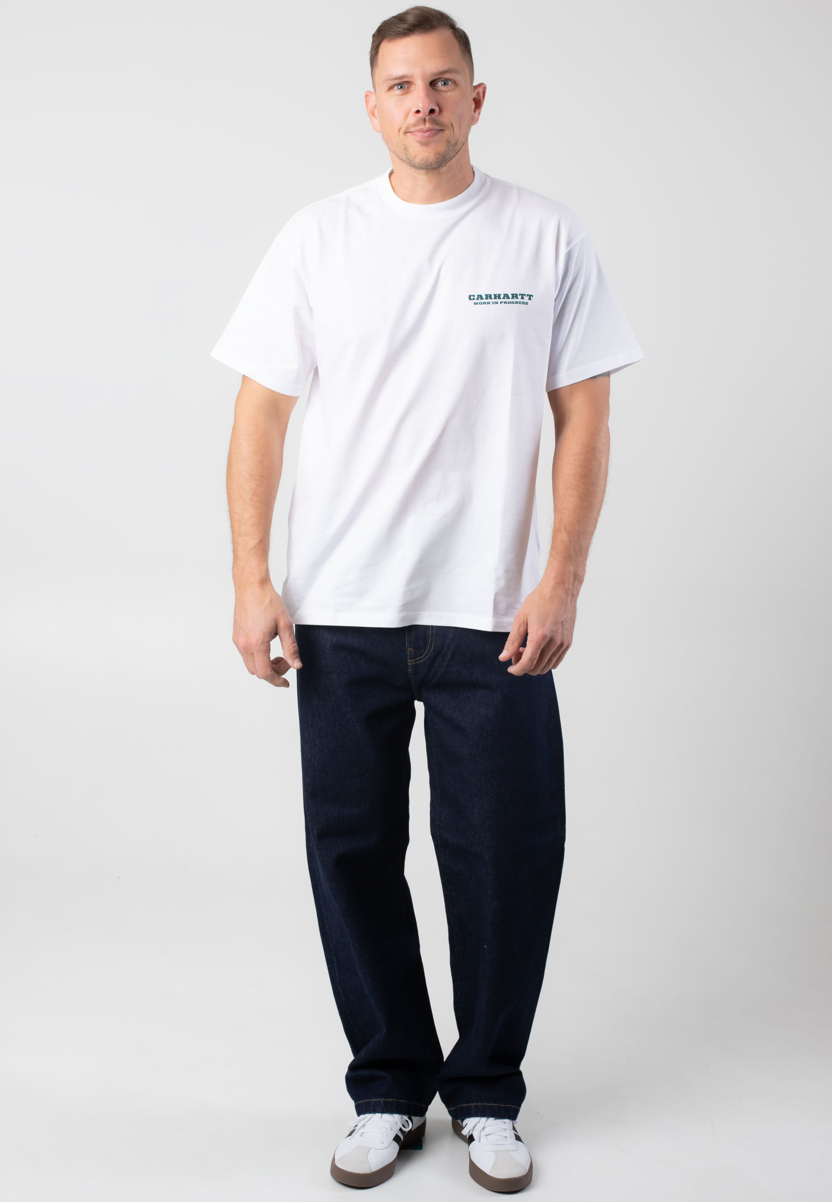 Carhartt WIP - Landon Rinsed Blue - Pants | Men-Image