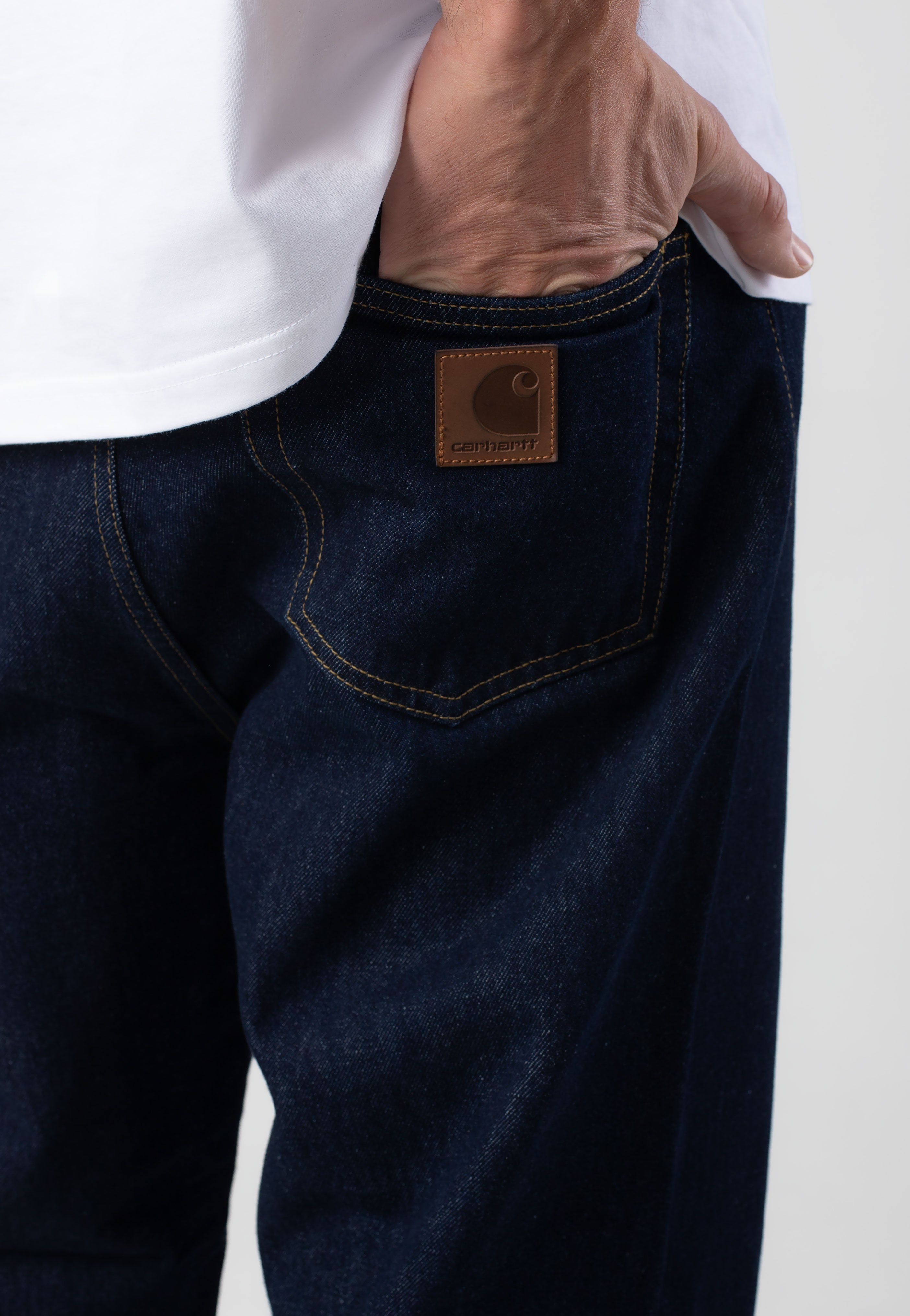 Carhartt WIP - Landon Rinsed Blue - Pants | Men-Image