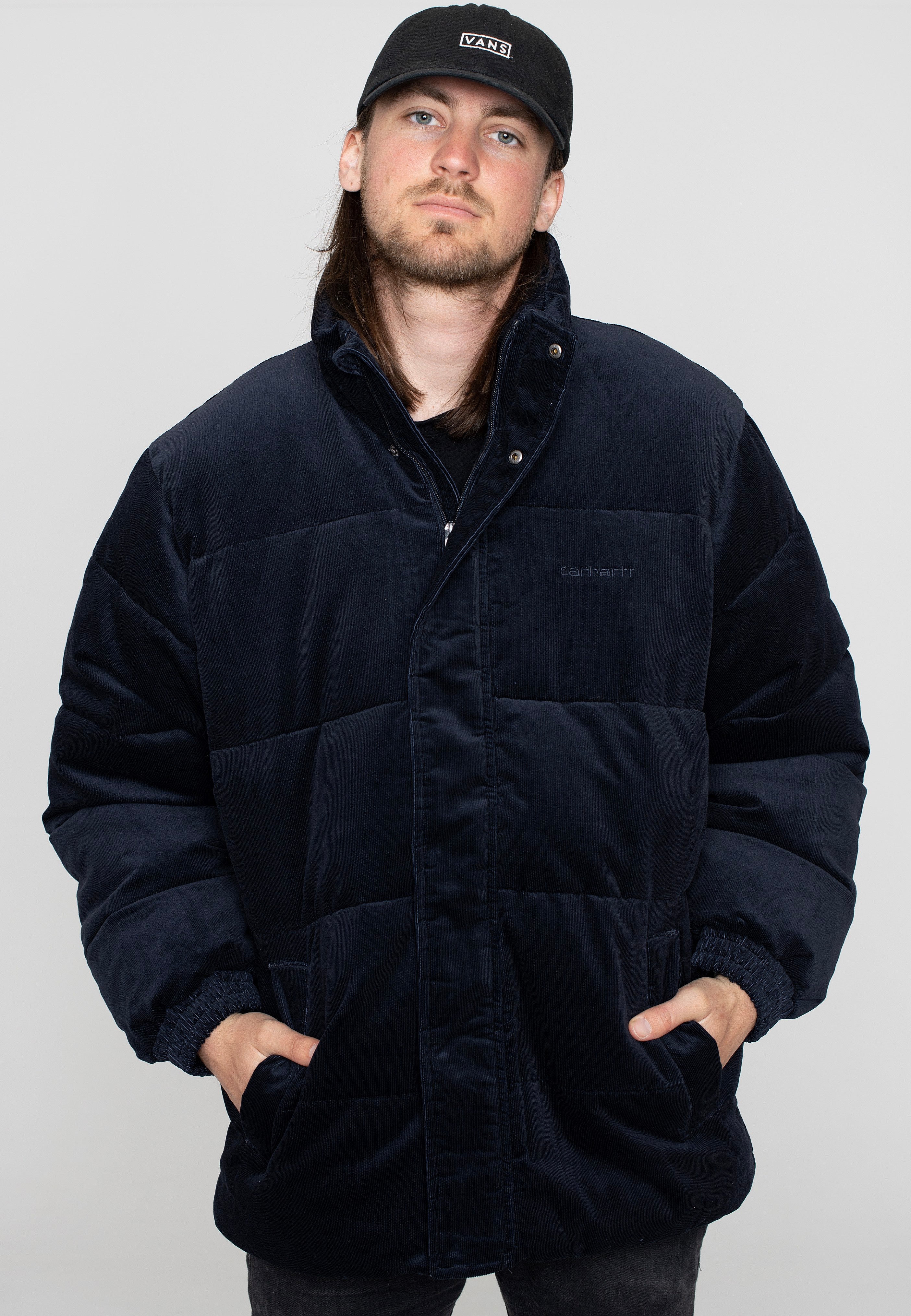 Carhartt WIP - Layton Dark Navy/Dark Navy - Jacket | Men-Image