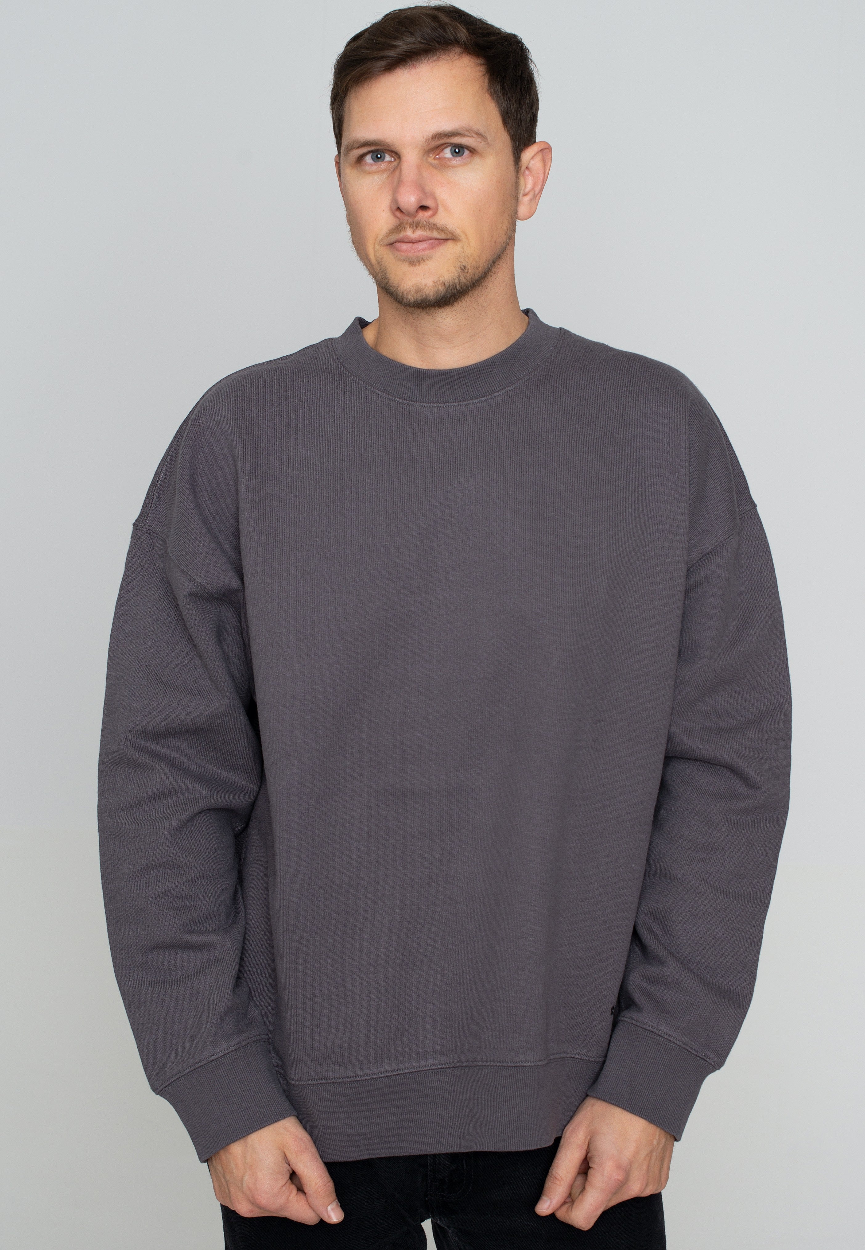 Carhartt WIP - Link Script Rhino/Black - Sweater | Men-Image