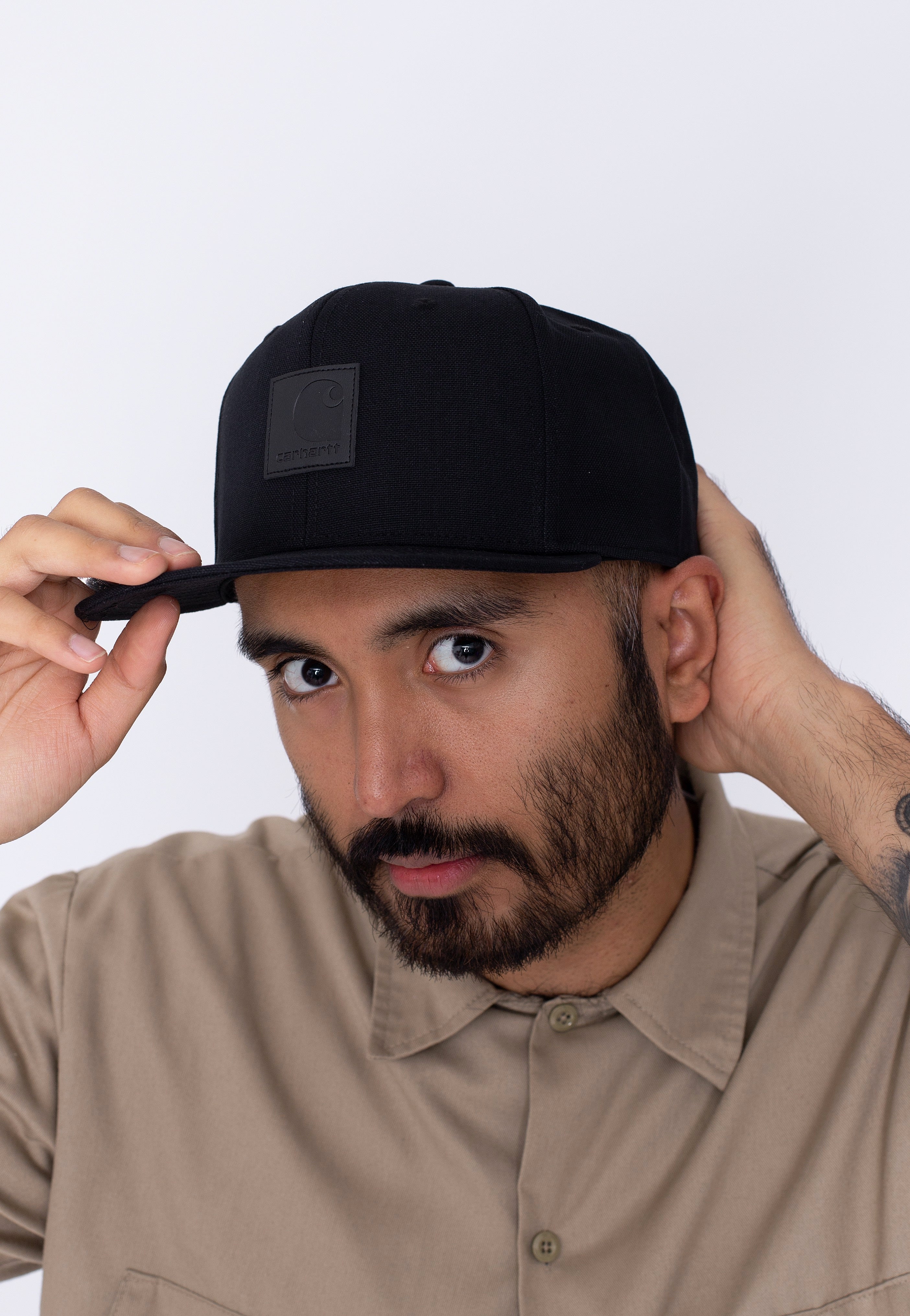 Carhartt WIP - Logo Black - Cap | Neutral-Image