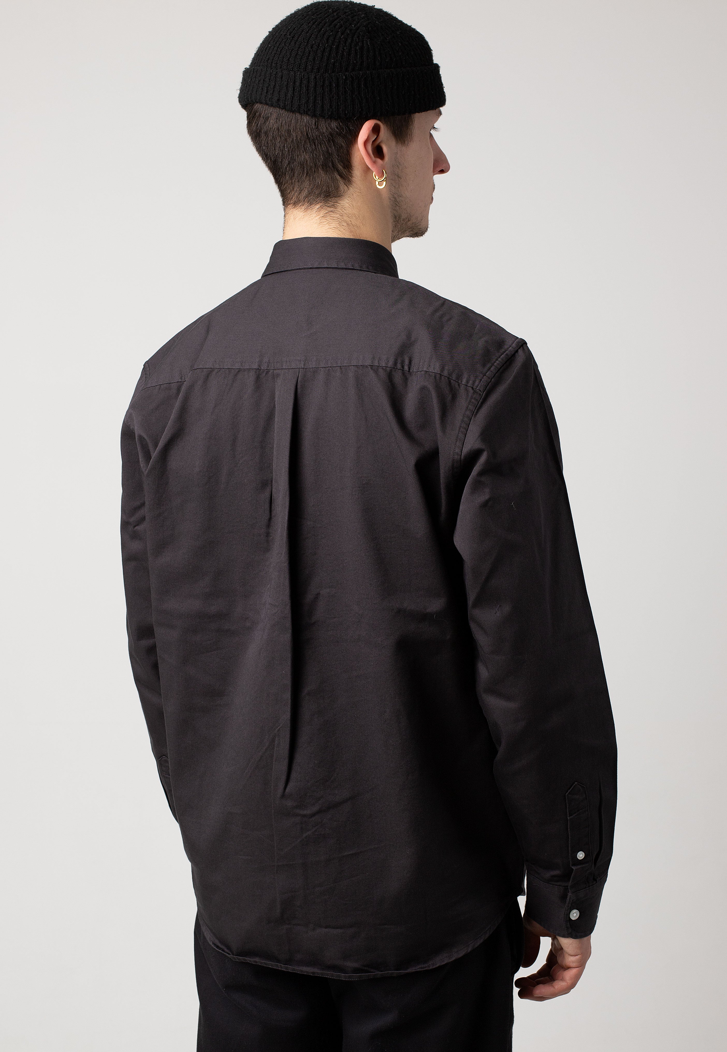 Carhartt WIP - Madison Charcoal/White - Shirt | Men-Image