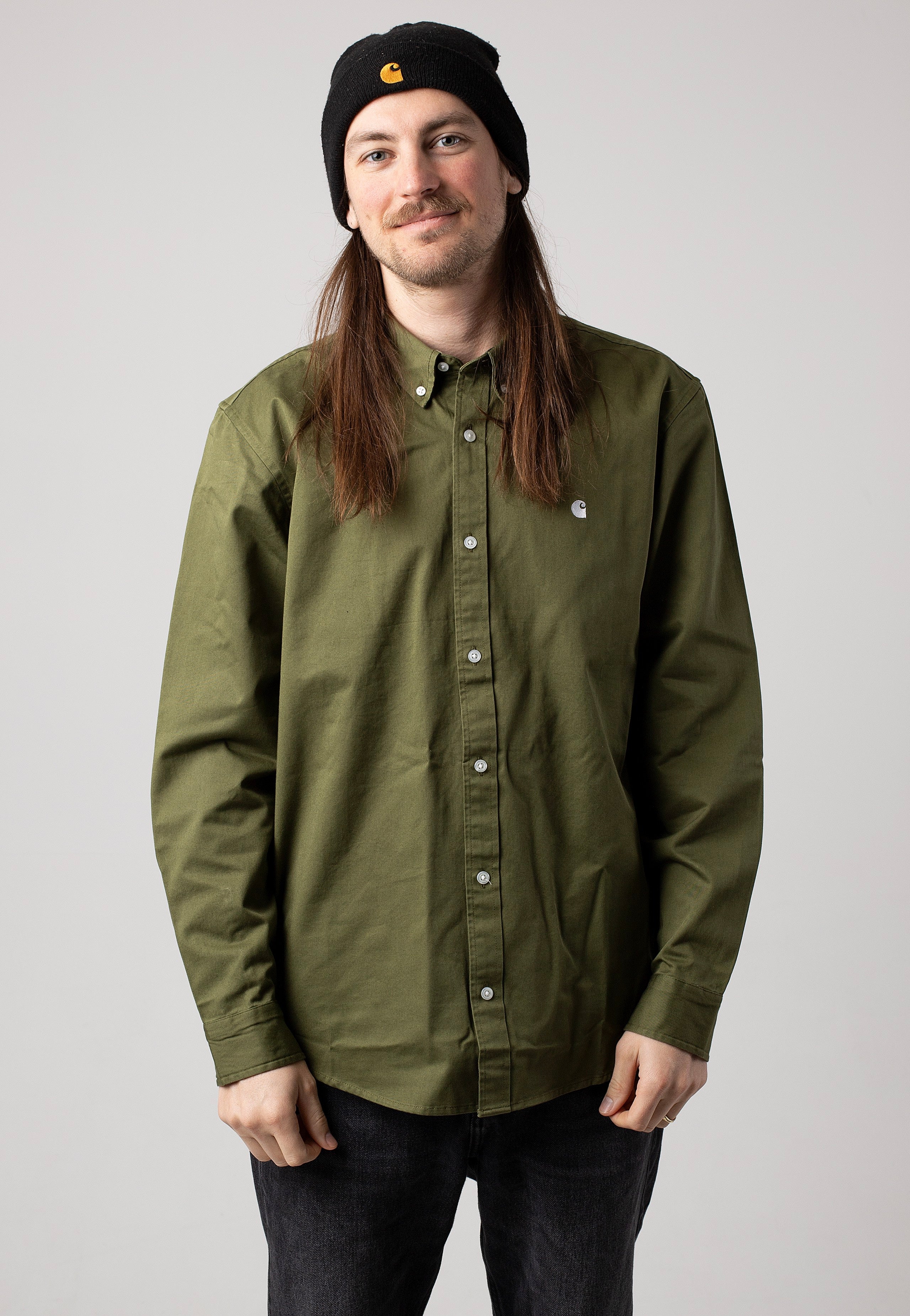 Carhartt WIP - Madison Dundee/White - Shirt | Men-Image