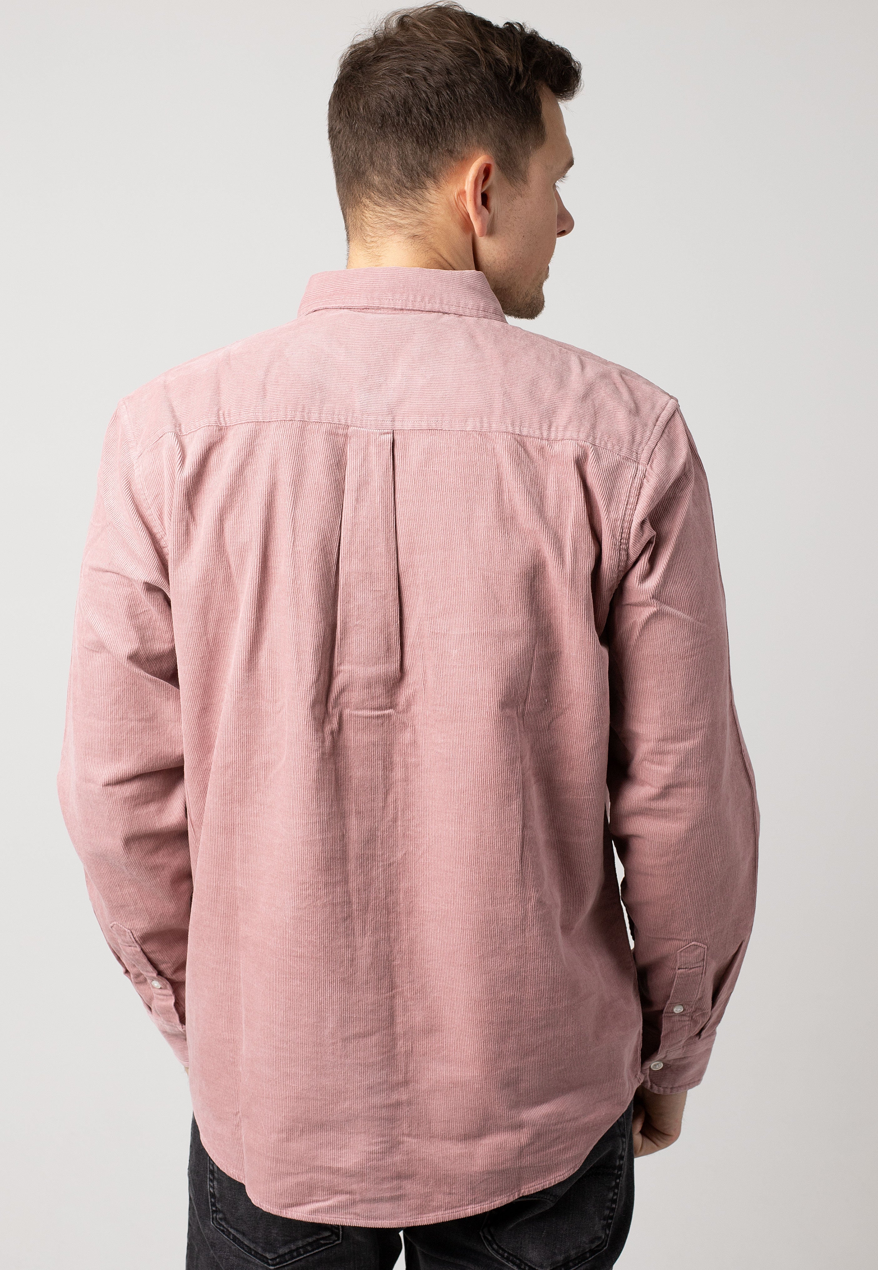 Carhartt WIP - Madison Fine Cord Glassy Pink/Wax - Shirt | Men-Image