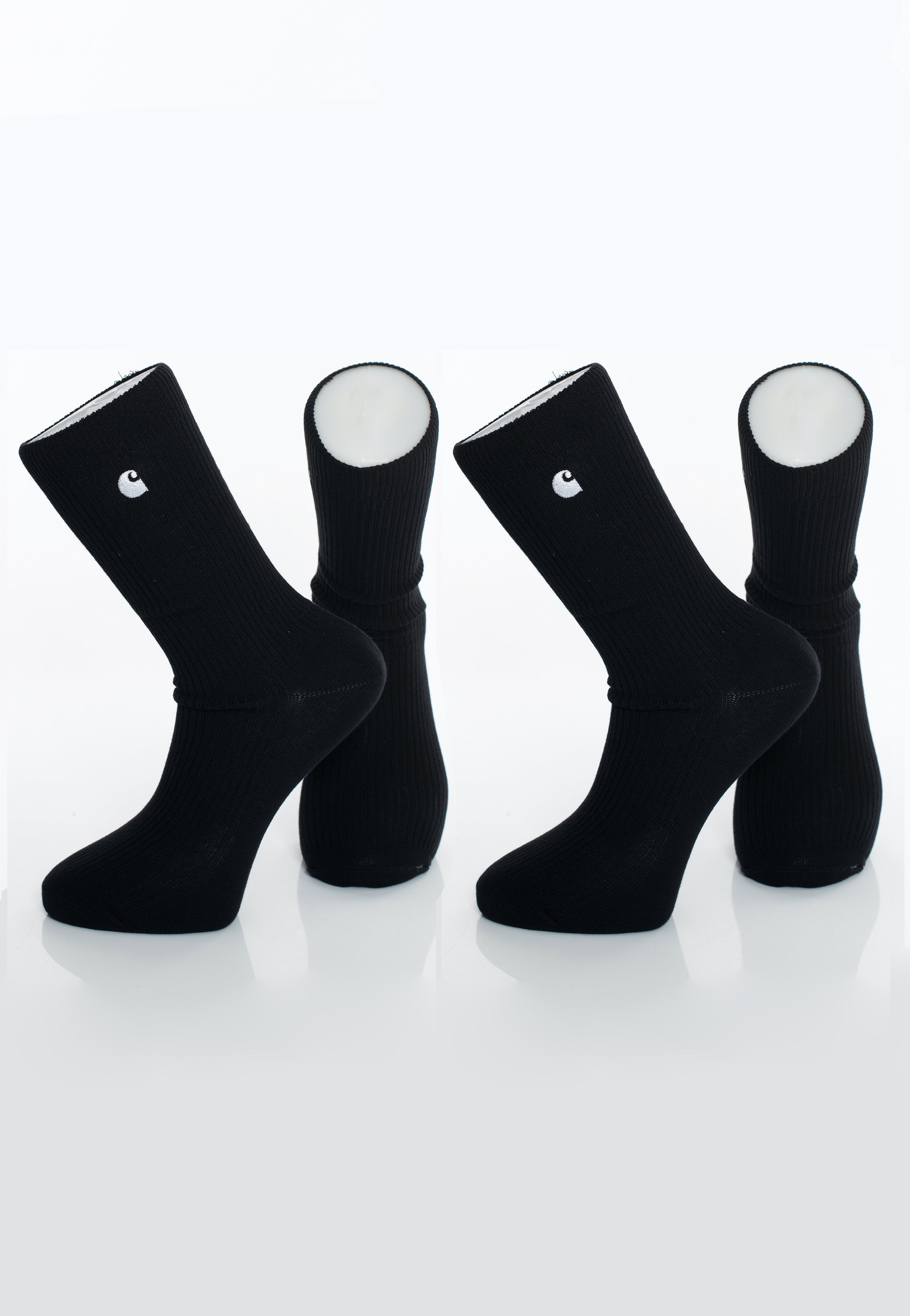 Carhartt WIP - Madison Pack Black/White/Black/White - Socks | Neutral-Image