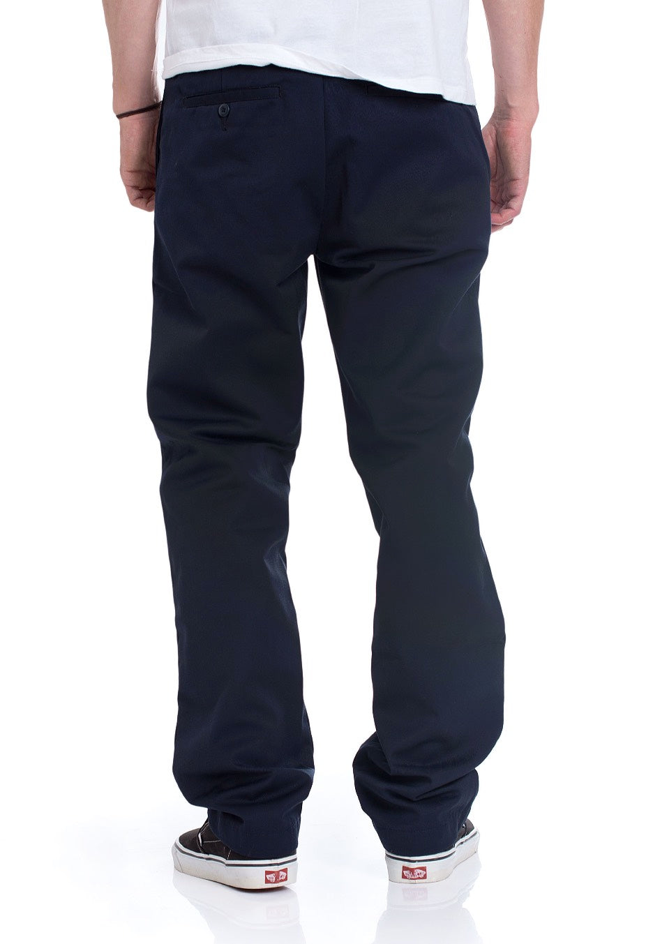 Carhartt WIP - Master Denison Twill Dark Navy Rinsed - Pants | Men-Image