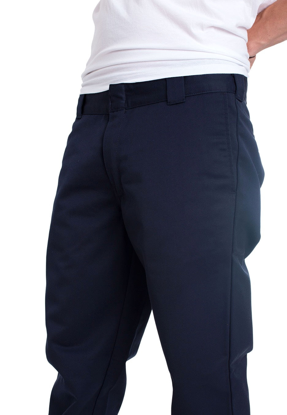 Carhartt WIP - Master Denison Twill Dark Navy Rinsed - Pants | Men-Image