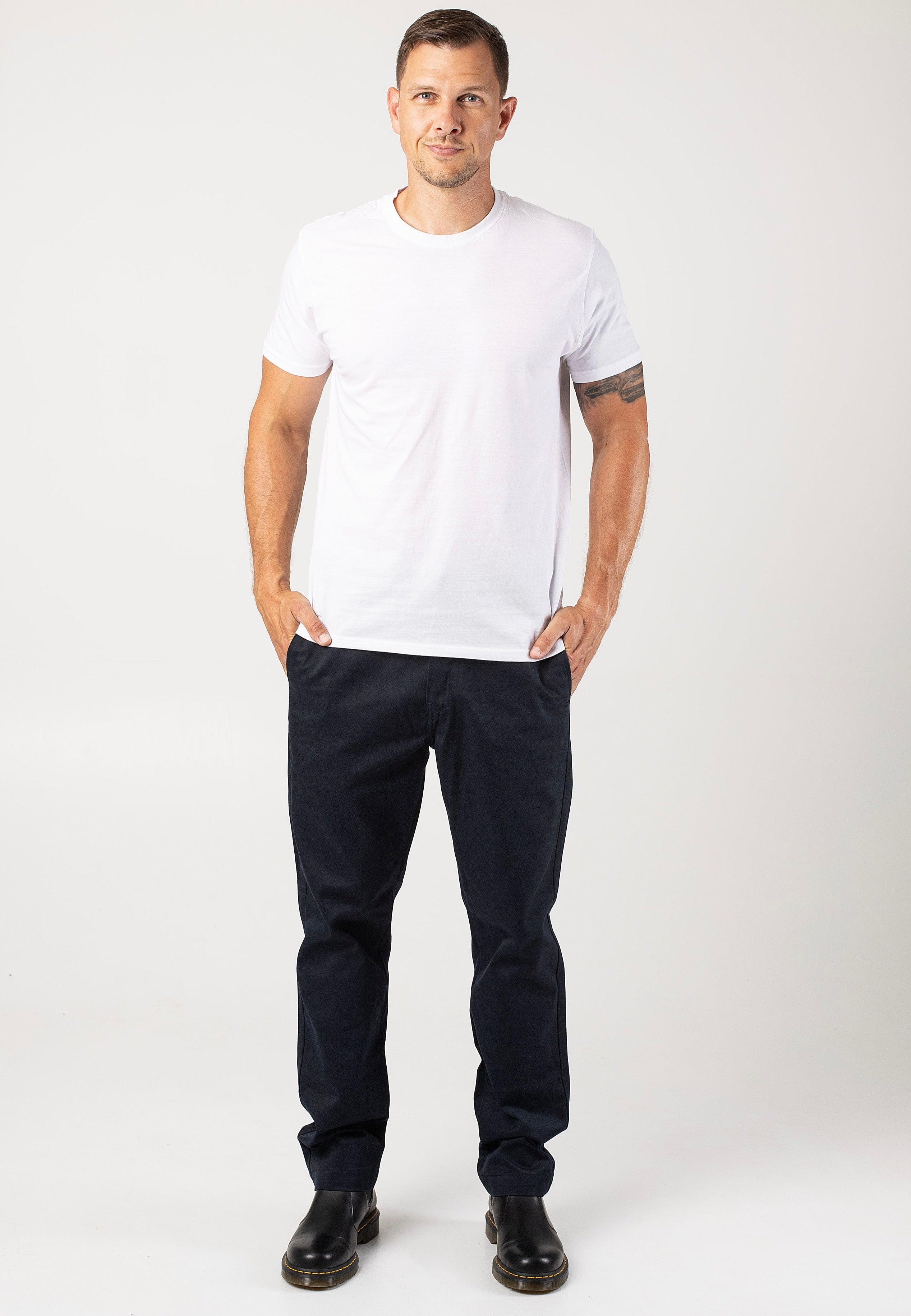 Carhartt WIP - Master Rinsed Dark Navy - Pants | Men-Image