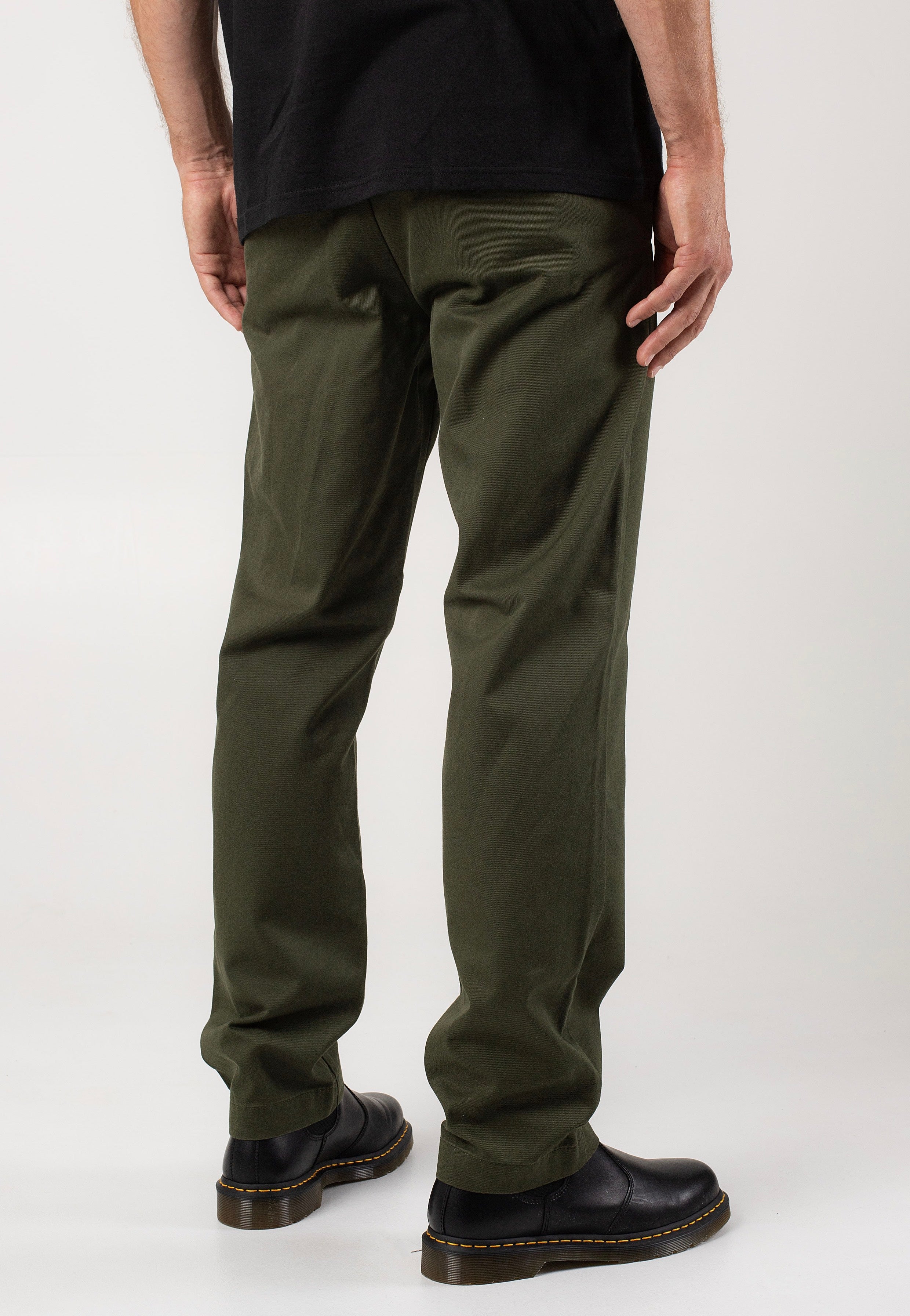 Carhartt WIP - Master Rinsed Office Green - Pants | Men-Image