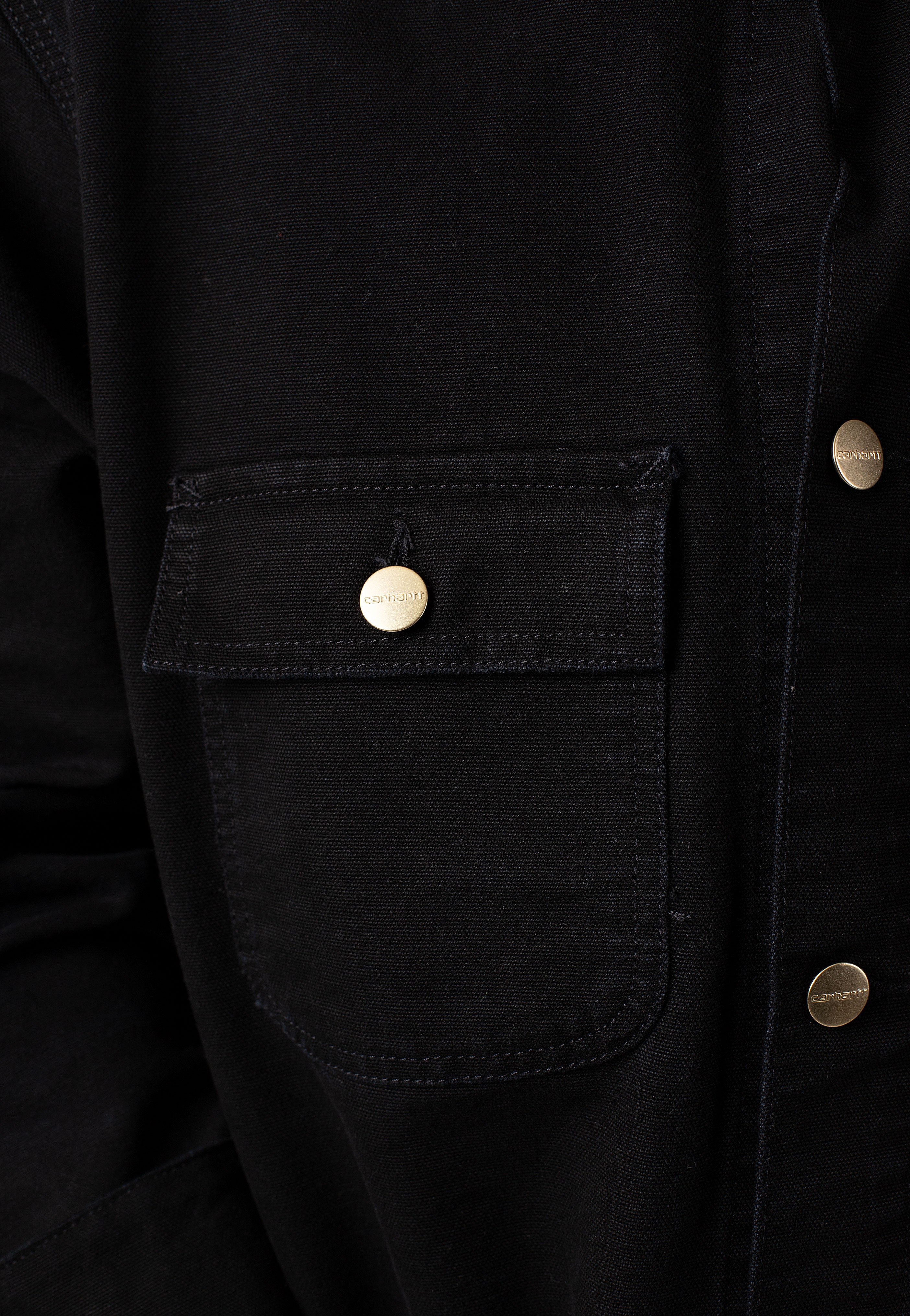 Carhartt WIP - Michigan Aged Canvas Black/Black - Jacket | Men-Image