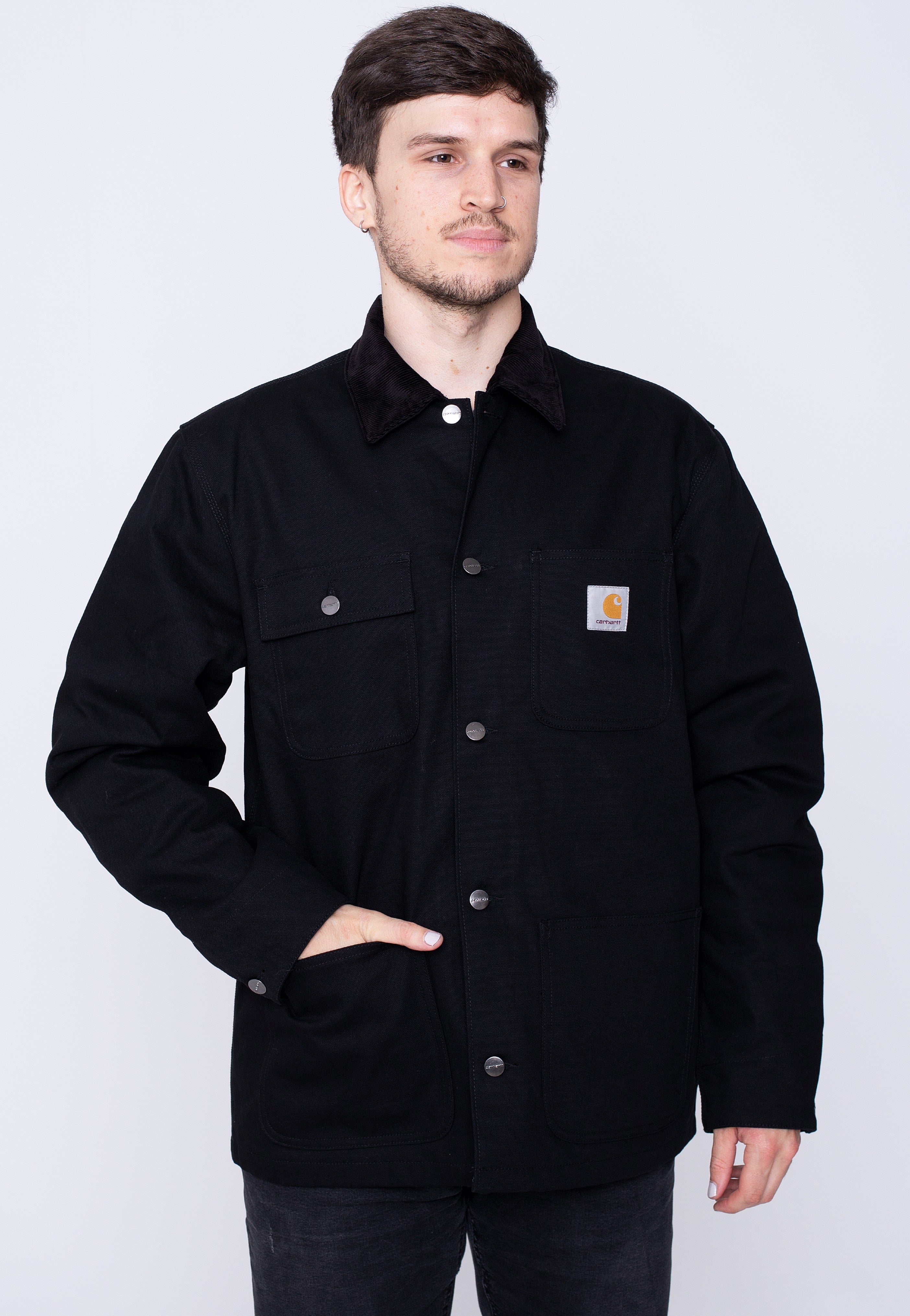 Carhartt WIP - Michigan Black/Black Rigid - Jacket | Men-Image