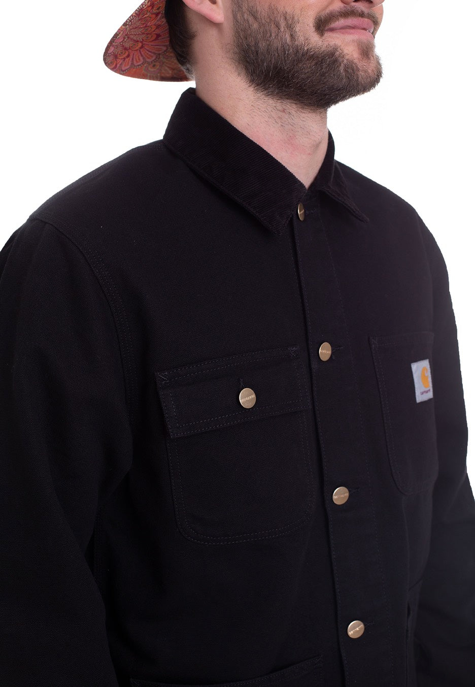 Carhartt WIP - Michigan Coat Black - Jeans Jacket | Men-Image