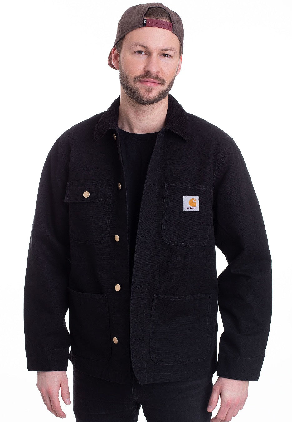 Carhartt WIP - Michigan Coat Black - Jeans Jacket | Men-Image