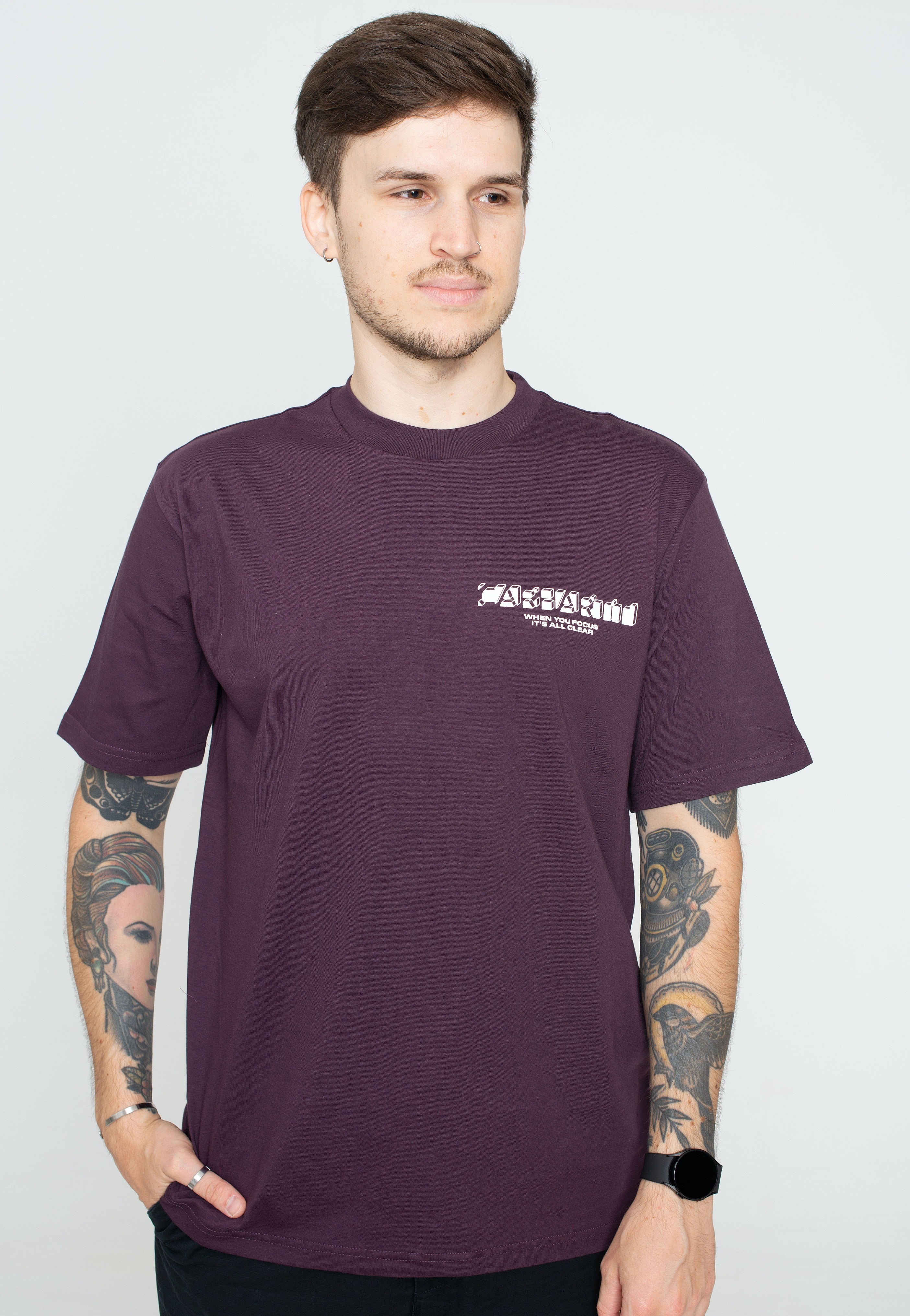 Carhartt WIP - Natural Surveillance Dark Plum - T-Shirt | Men-Image