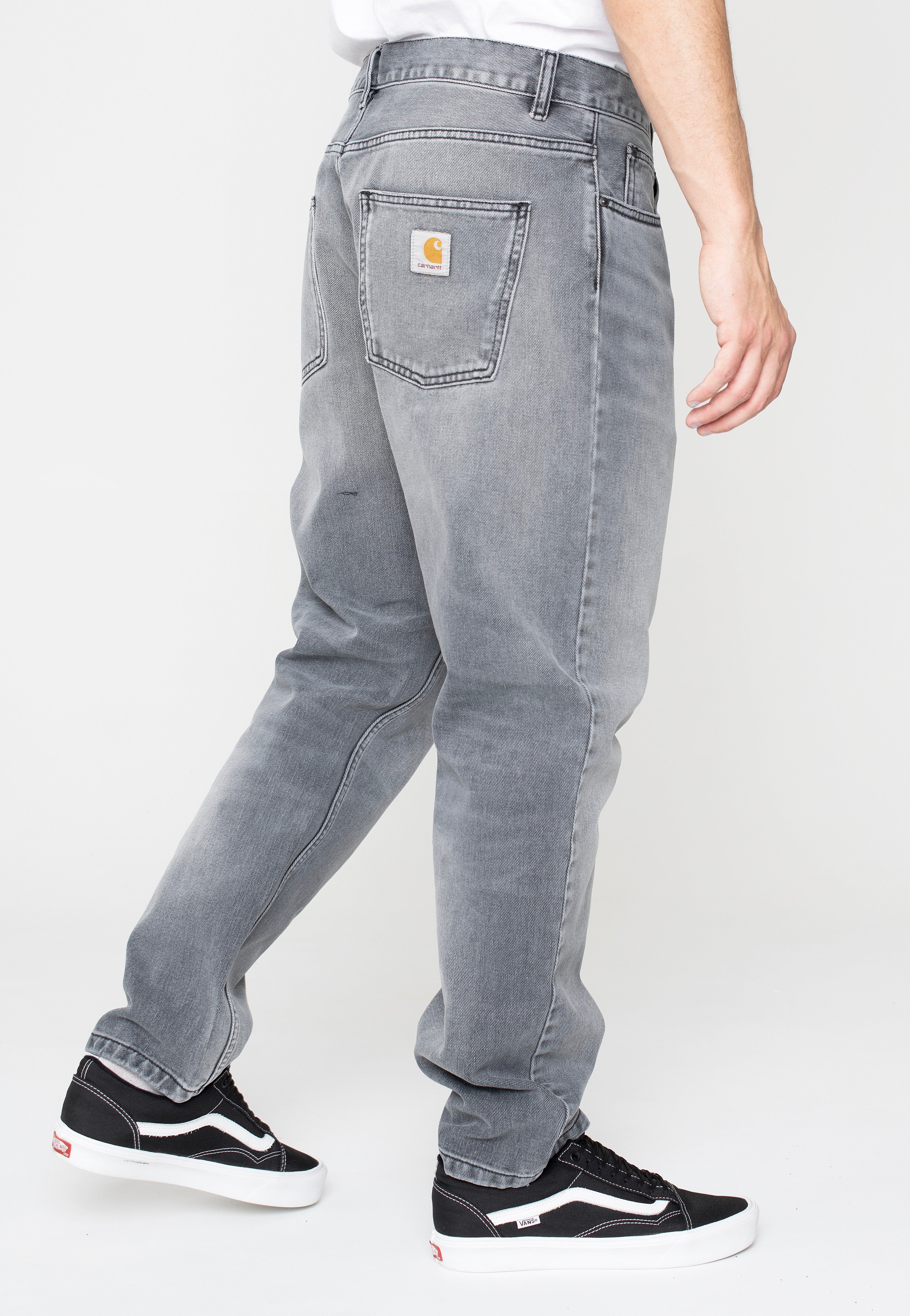 Carhartt WIP - Newel Light Used Wash Black - Jeans | Men-Image