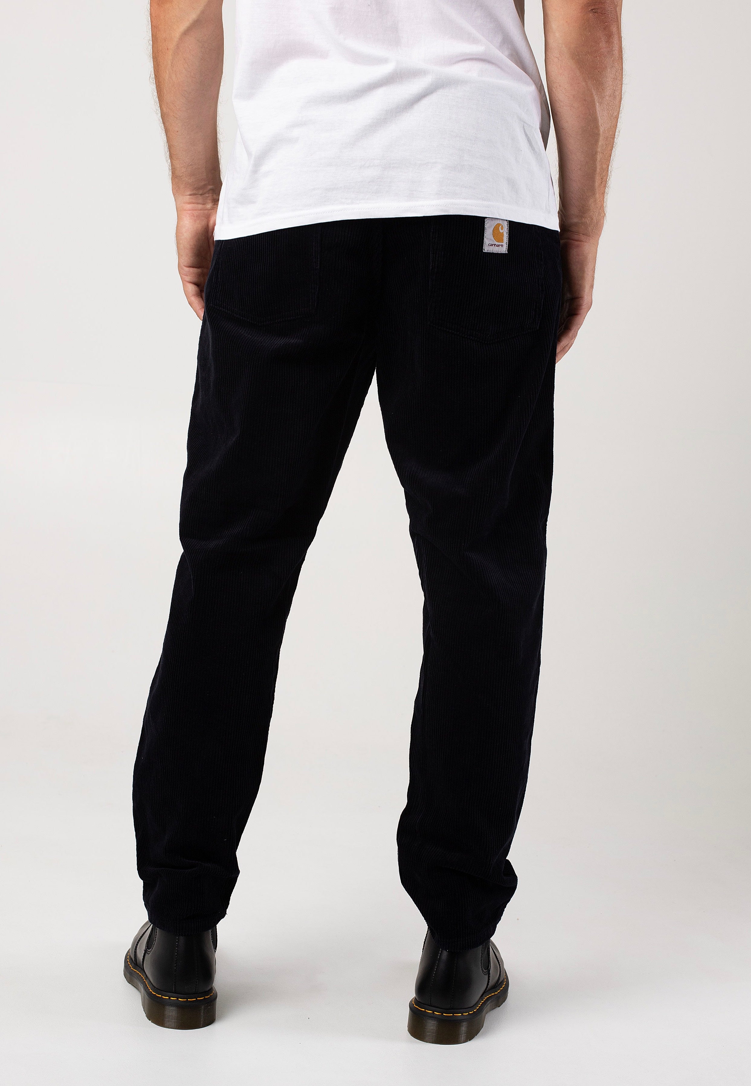 Carhartt WIP - Newel Rinsed Dark Navy - Pants | Men-Image