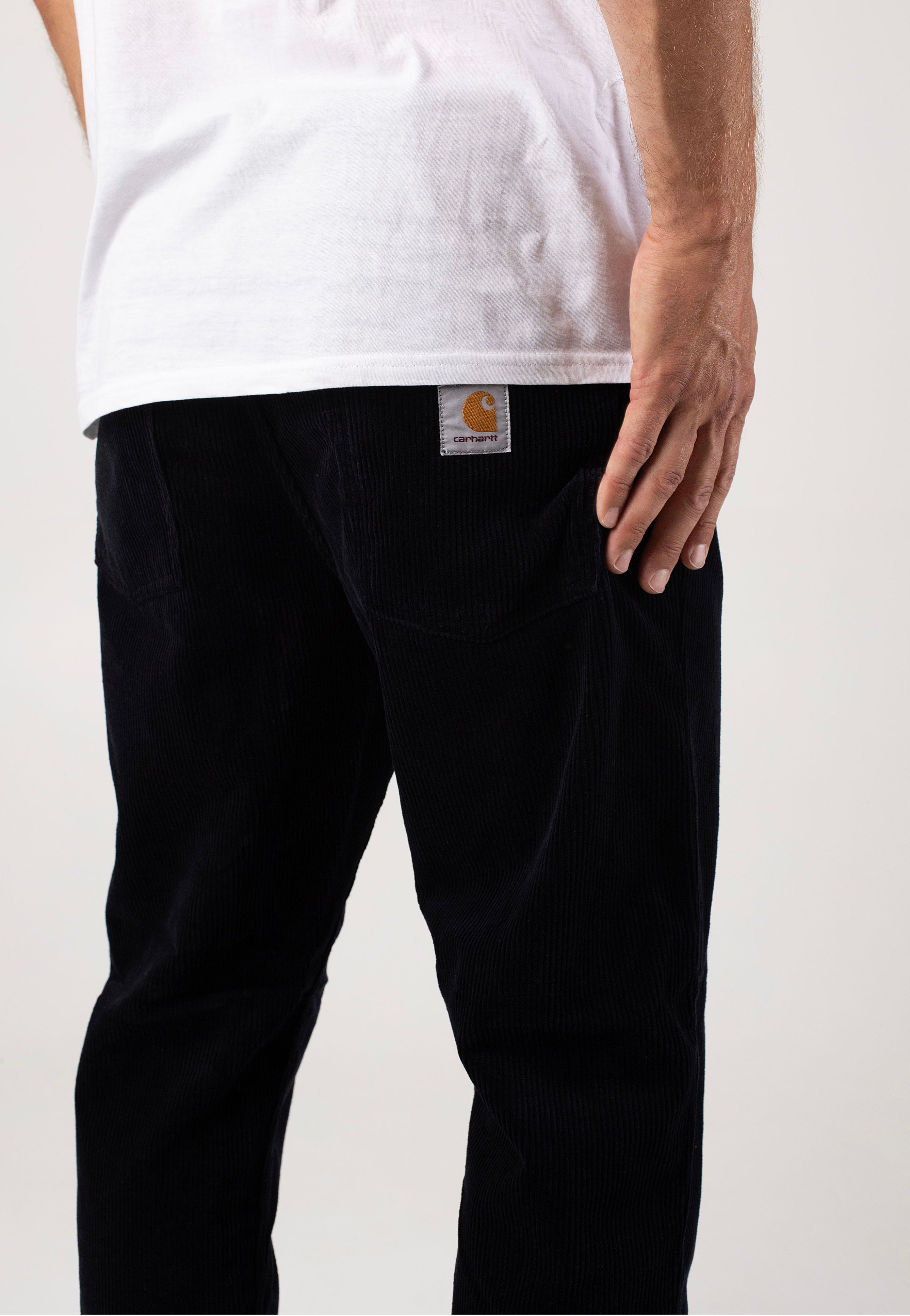 Carhartt WIP - Newel Rinsed Dark Navy - Pants | Men-Image