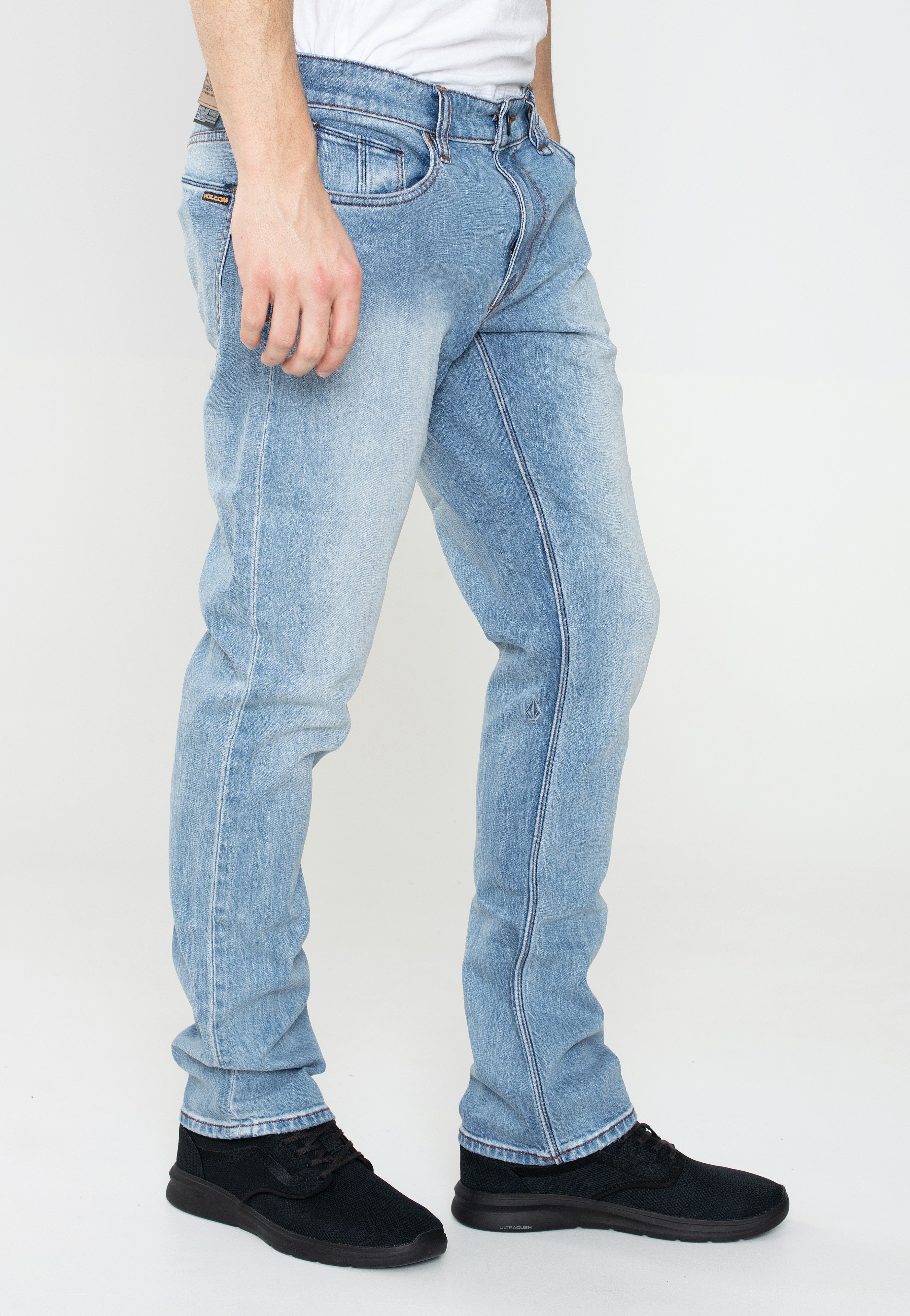 Volcom - Vorta Denim Wrecked Indigo - Jeans | Men-Image