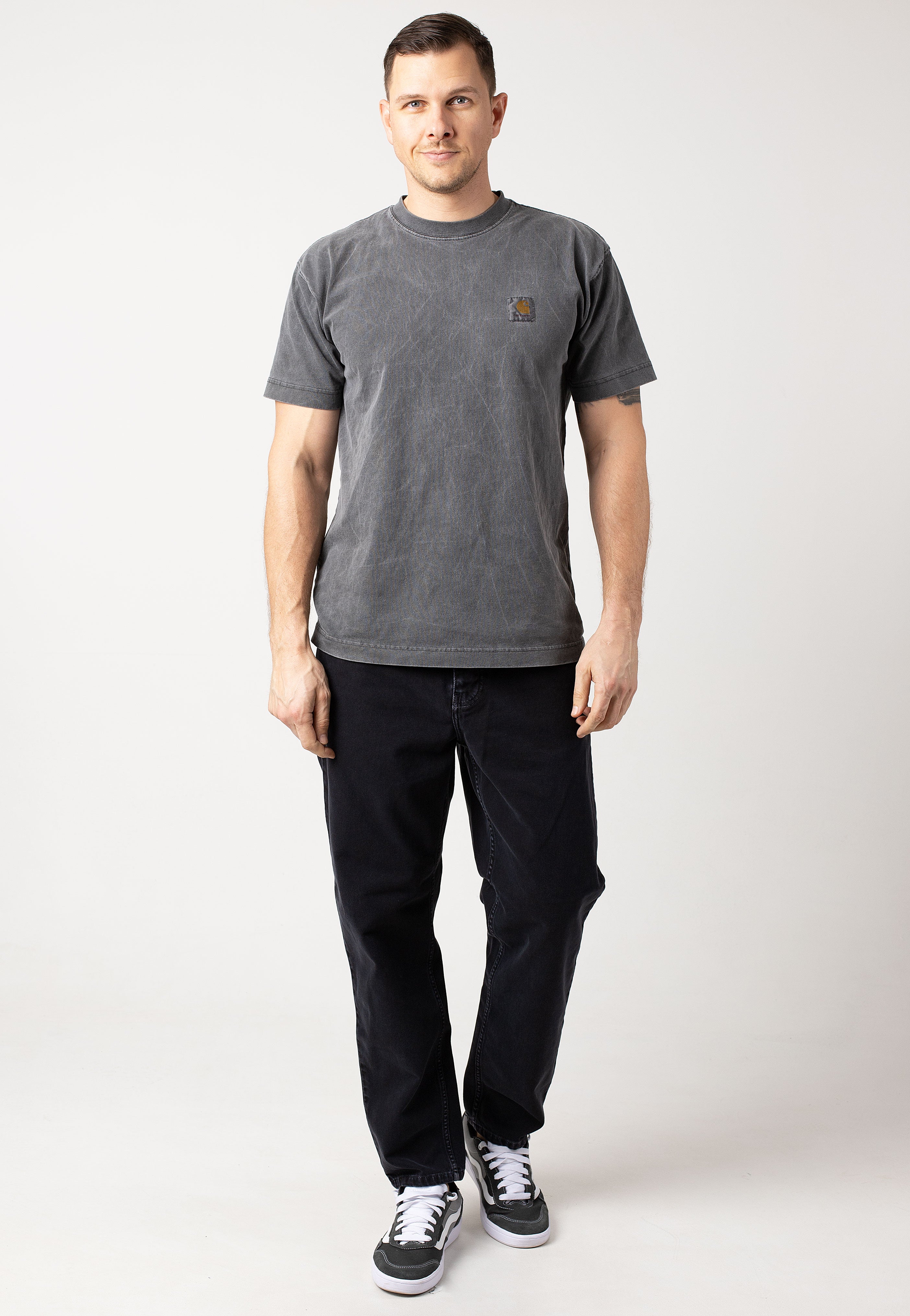 Carhartt WIP - Newel Stone Dyed Black - Jeans | Men-Image