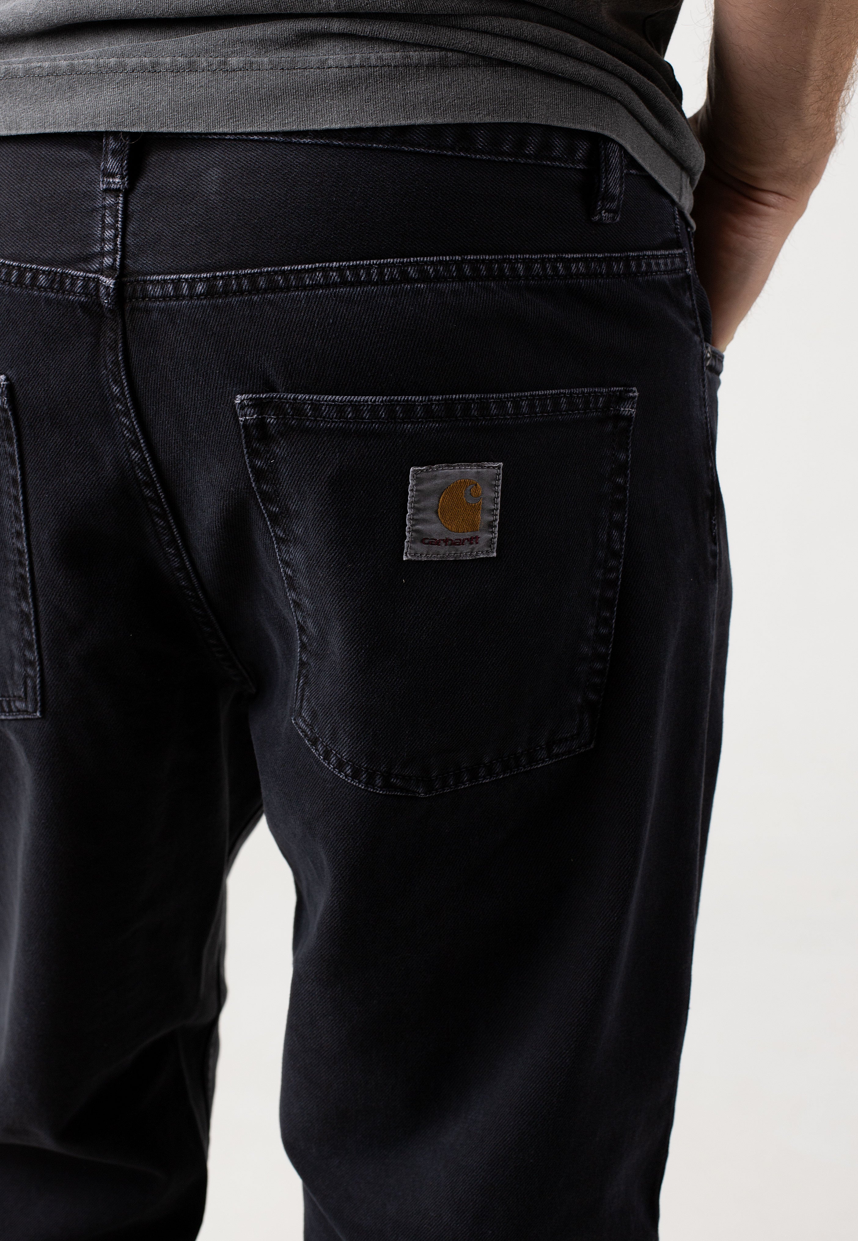 Carhartt WIP - Newel Stone Dyed Black - Jeans | Men-Image