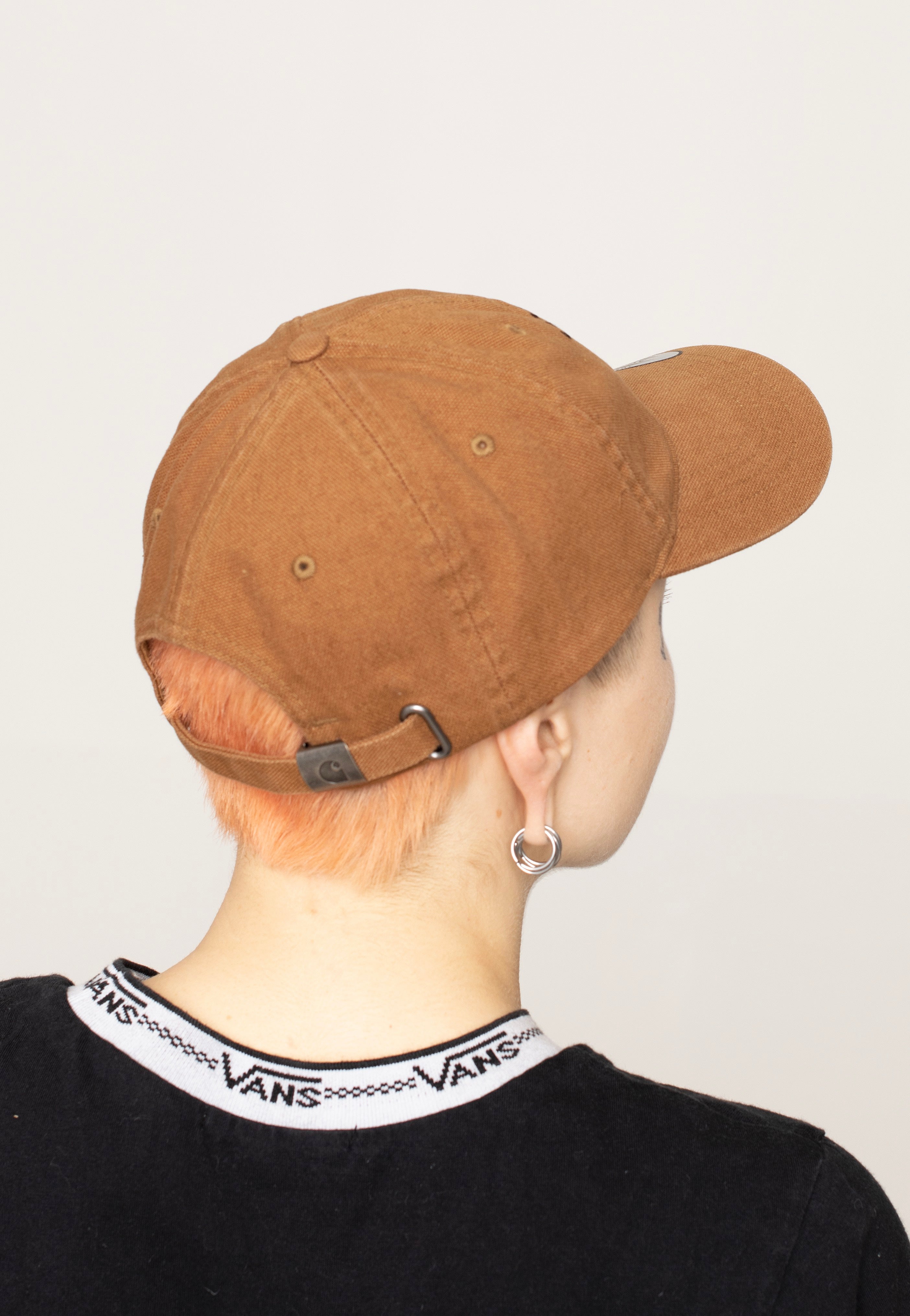 Carhartt WIP - New Frontier Hamilton Brown/Black - Cap | Neutral-Image