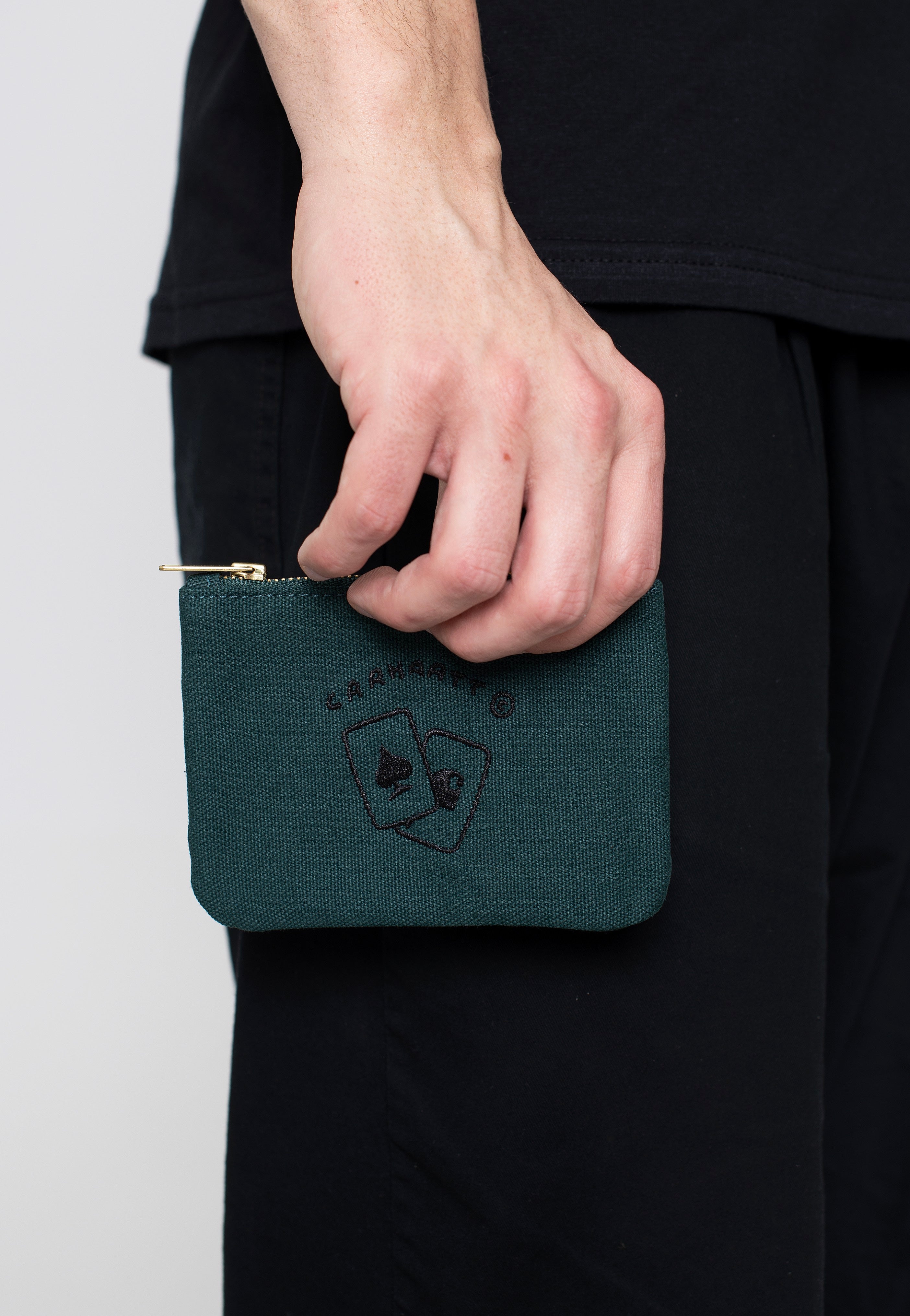 Carhartt WIP - New Frontier Zip Botanic/Black - Wallet | Neutral-Image