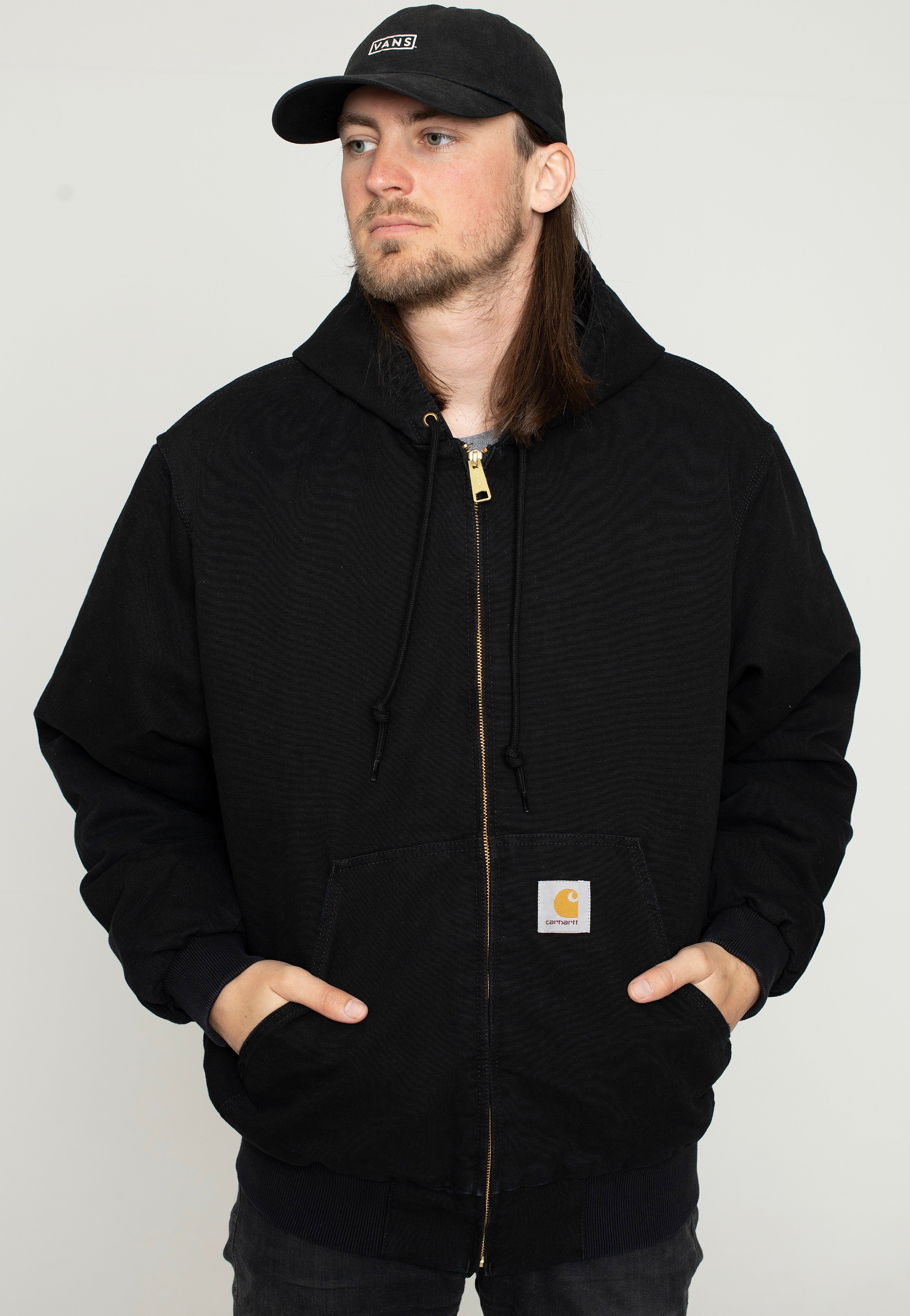 Carhartt WIP - OG Active Aged Canvas Black - Jacket | Men-Image