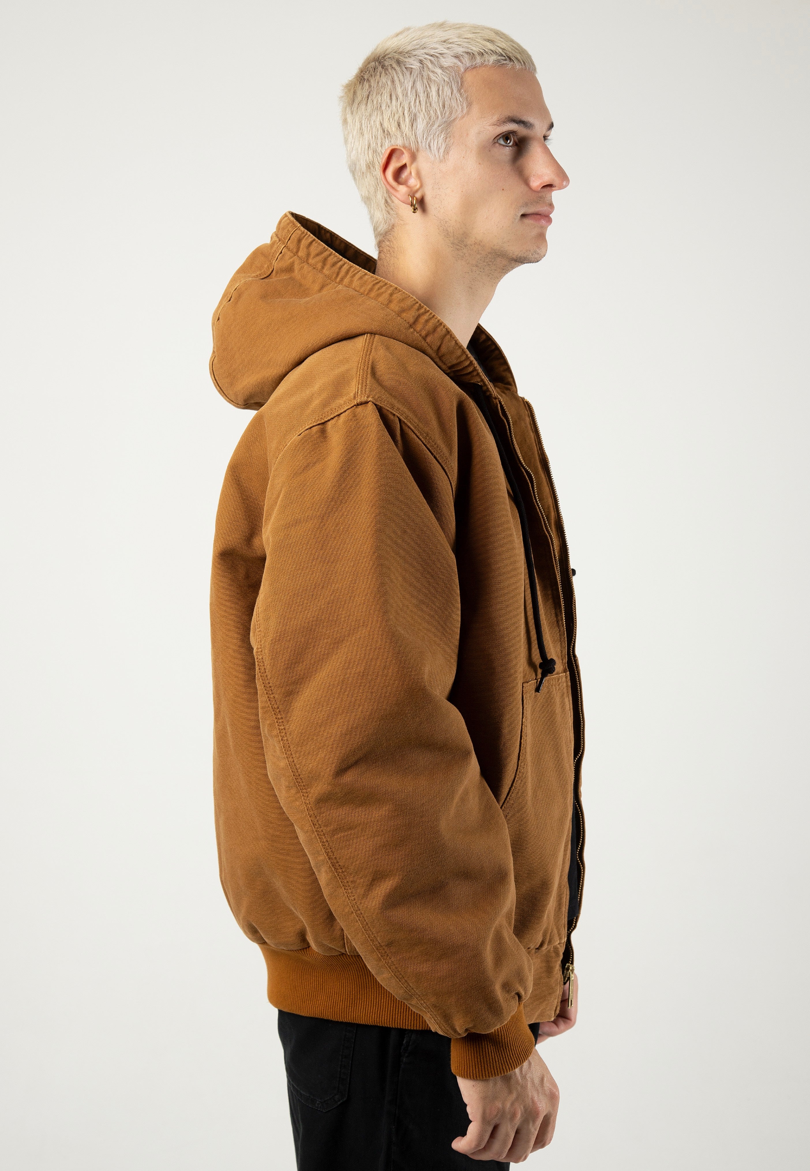 Carhartt WIP - Og Active Aged Canvas Deep H Brown - Jacket | Men-Image