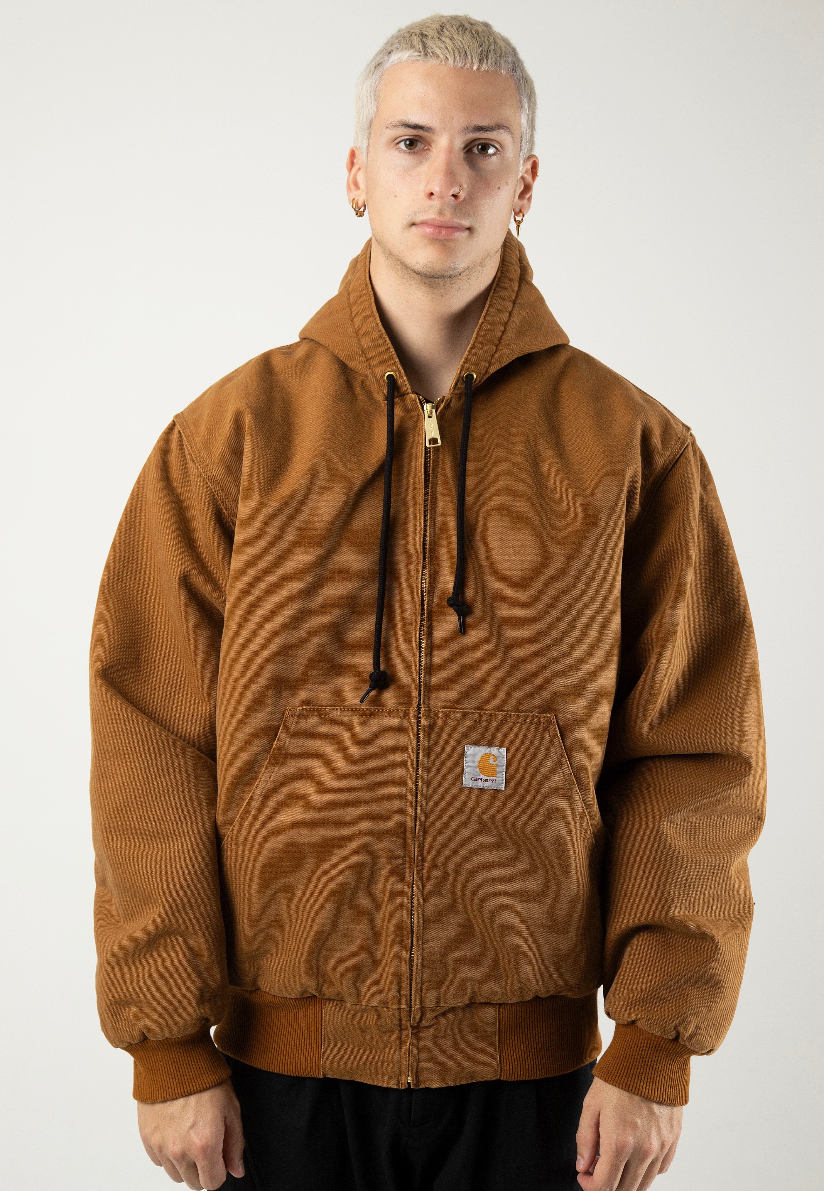 Carhartt WIP - Og Active Aged Canvas Deep H Brown - Jacket | Men-Image