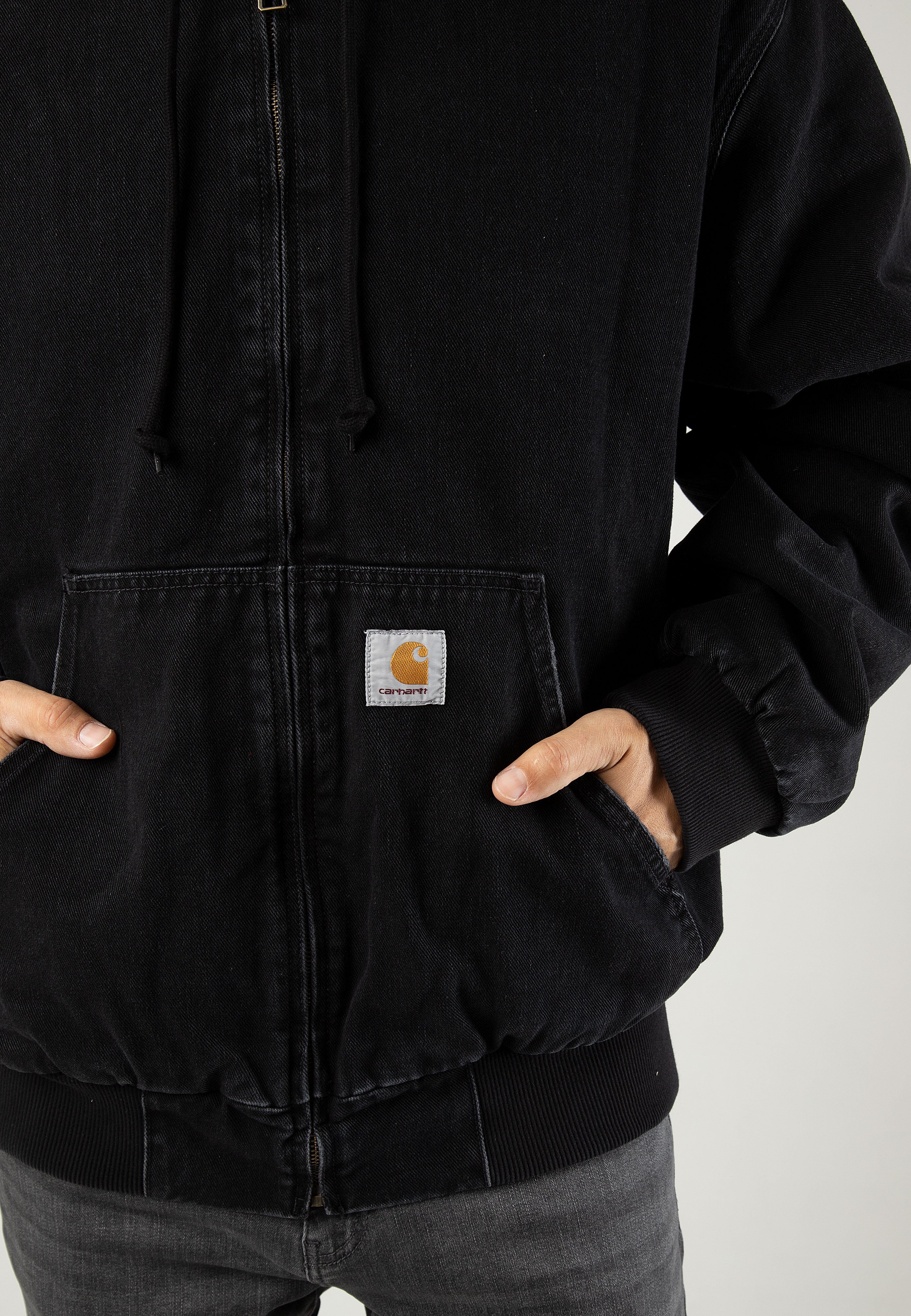 Carhartt WIP - Og Active Stone Washed Black - Jacket | Men-Image