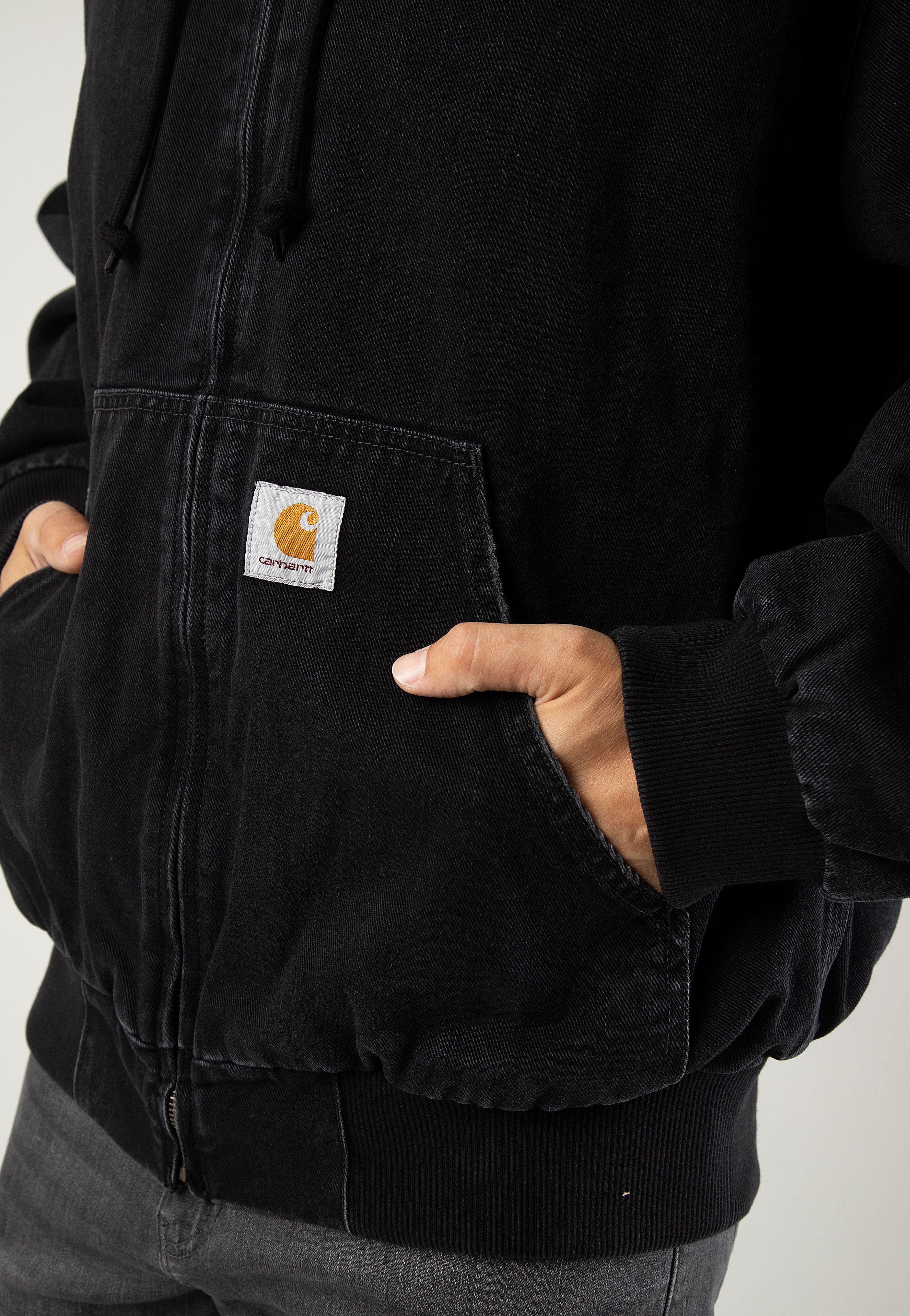 Carhartt WIP - Og Active Stone Washed Black - Jacket | Men-Image