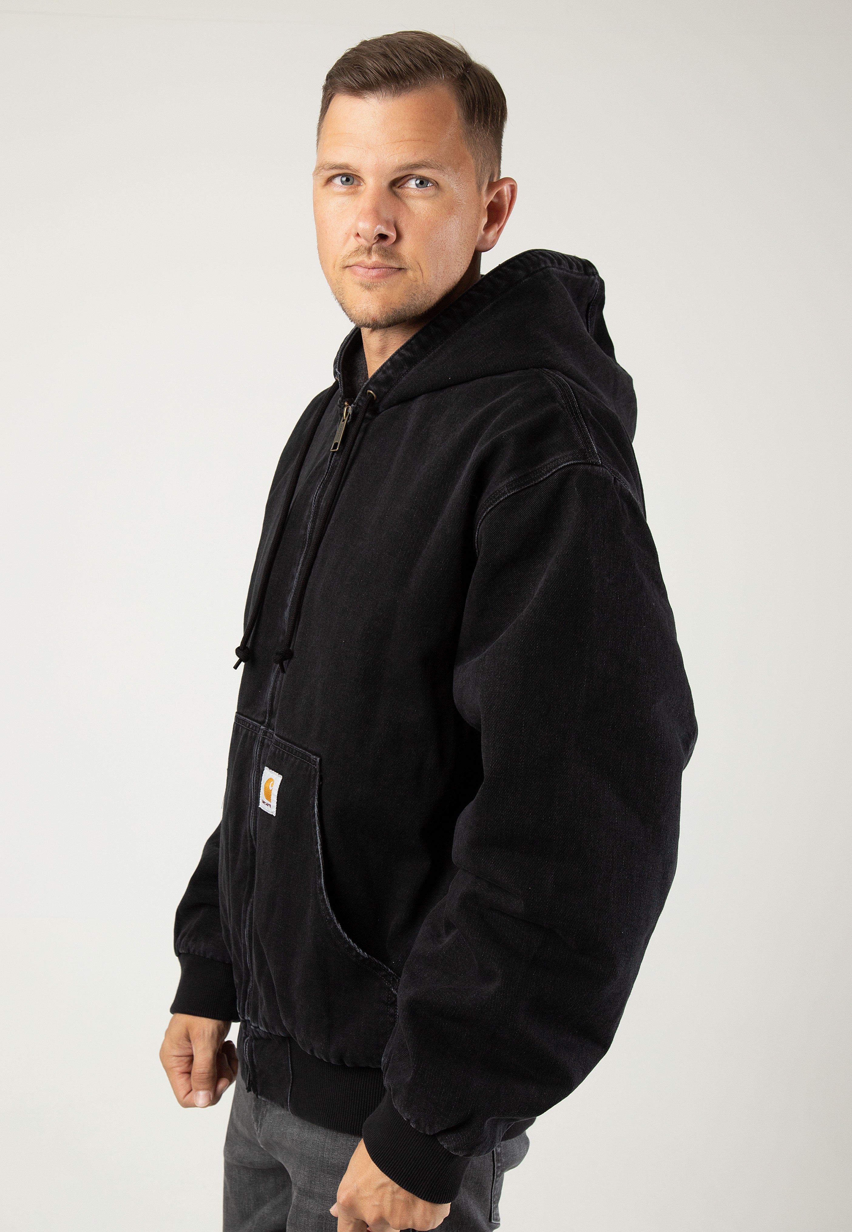 Carhartt WIP - Og Active Stone Washed Black - Jacket | Men-Image