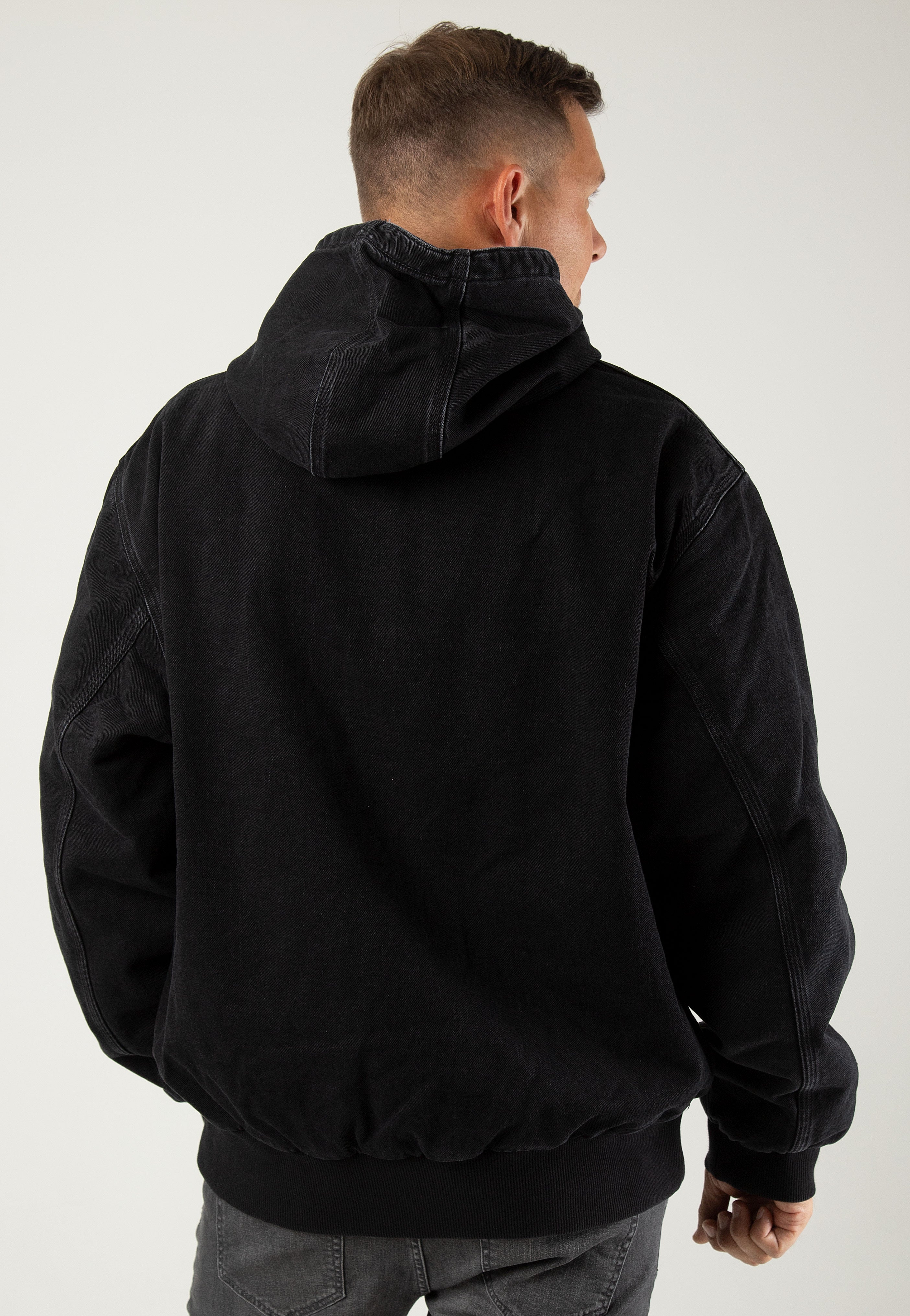 Carhartt WIP - Og Active Stone Washed Black - Jacket | Men-Image