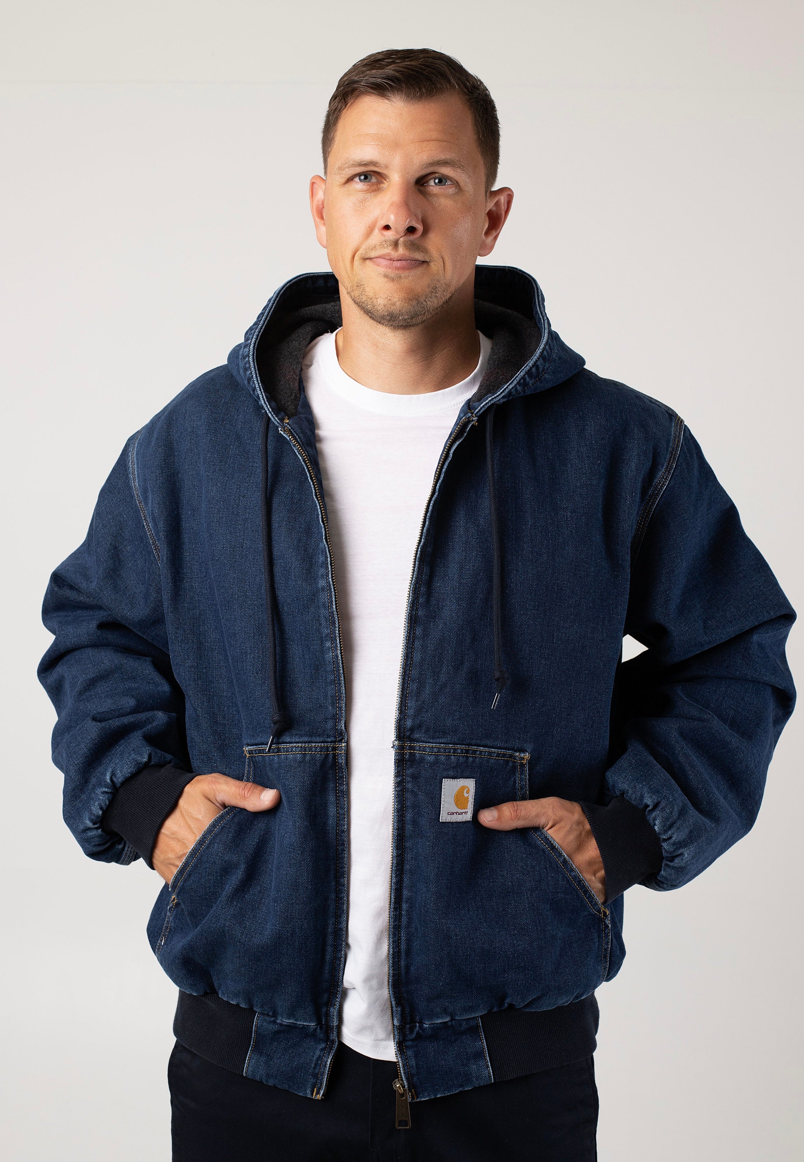 Carhartt WIP - OG Active Stone Washed Blue - Jacket | Men-Image