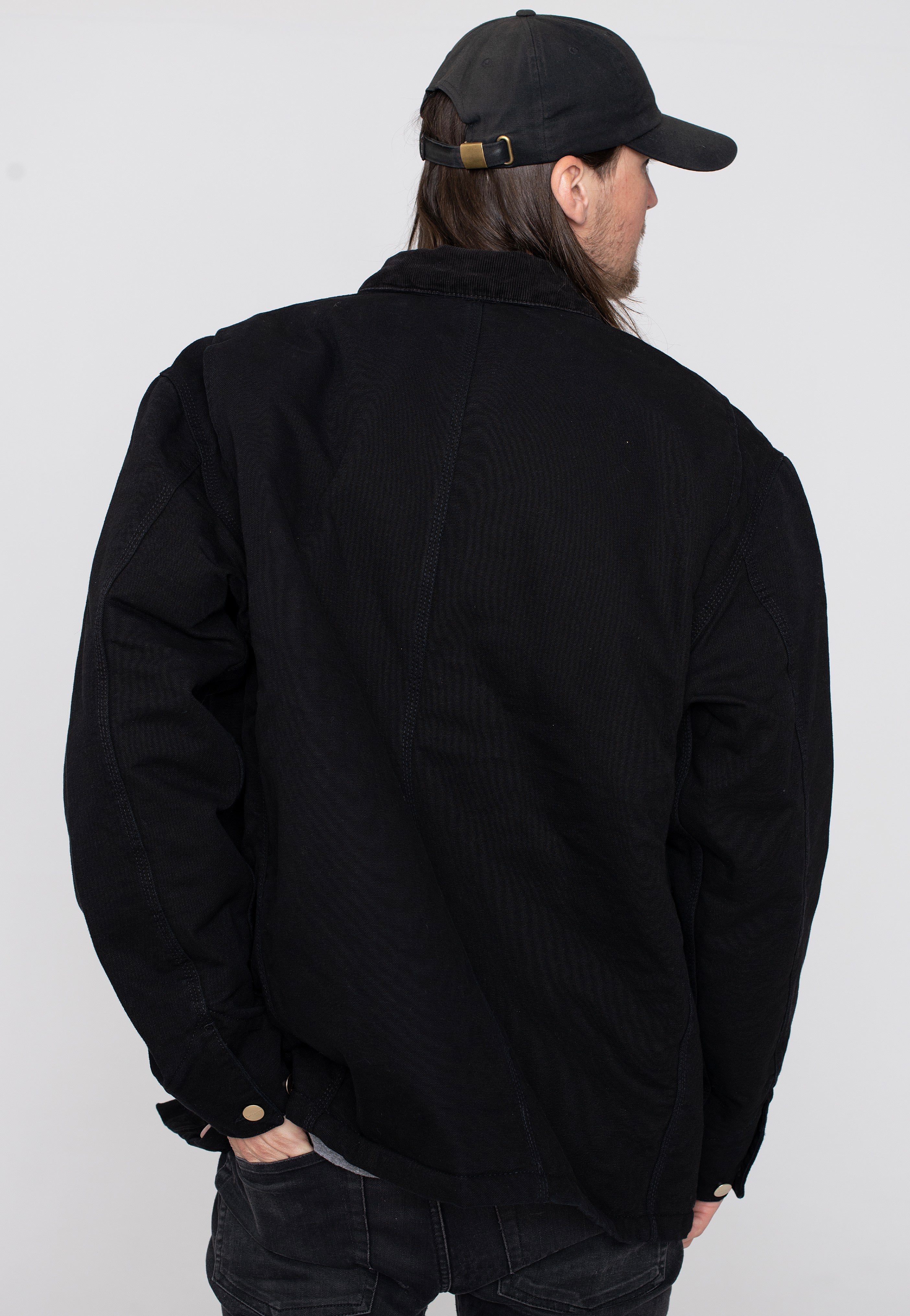 Carhartt WIP - Og Chore Aged Canvas Black/Black - Jacket | Men-Image