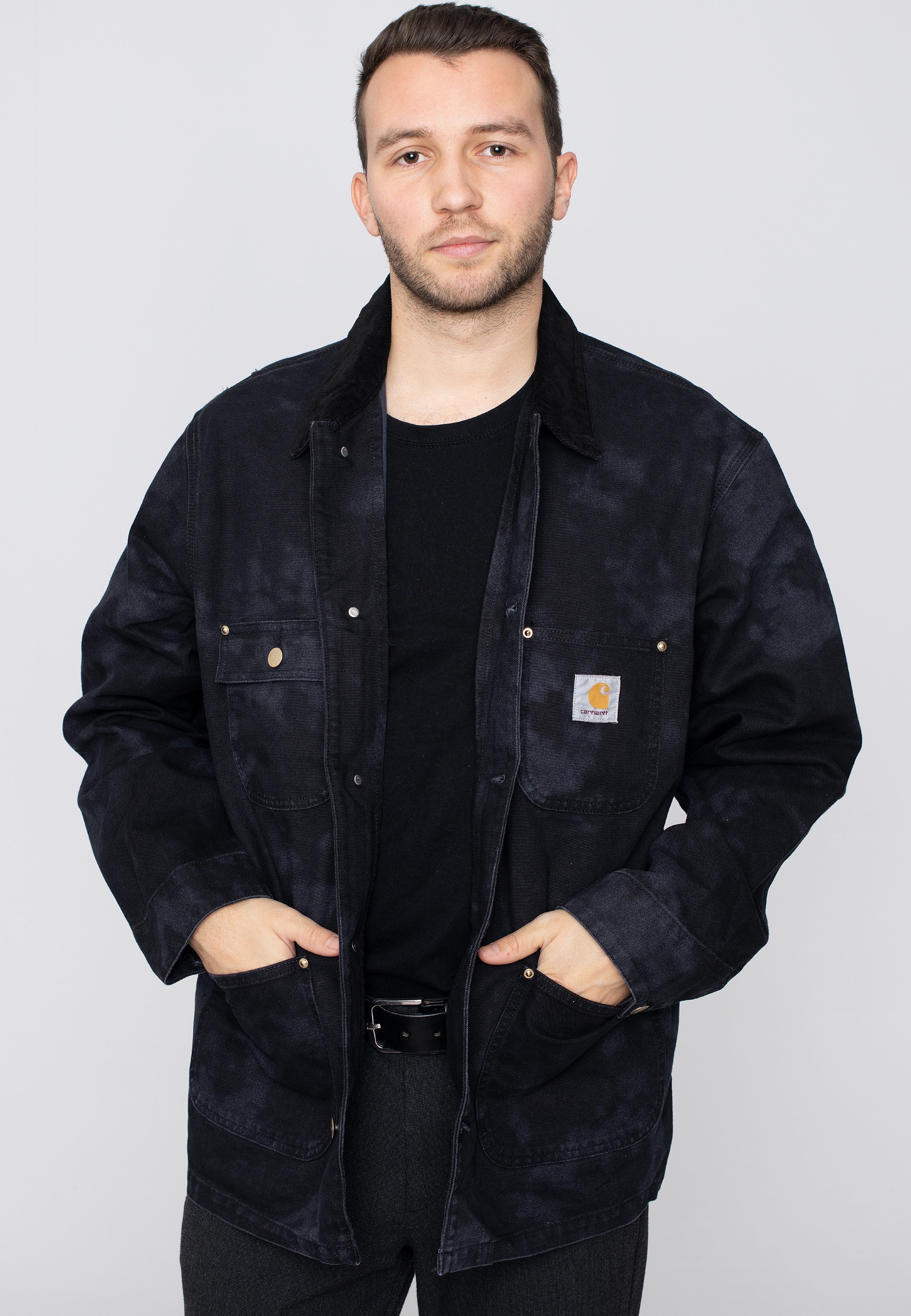 Carhartt WIP - OG Chore Chromo Black Chromo/Black - Jacket | Men-Image