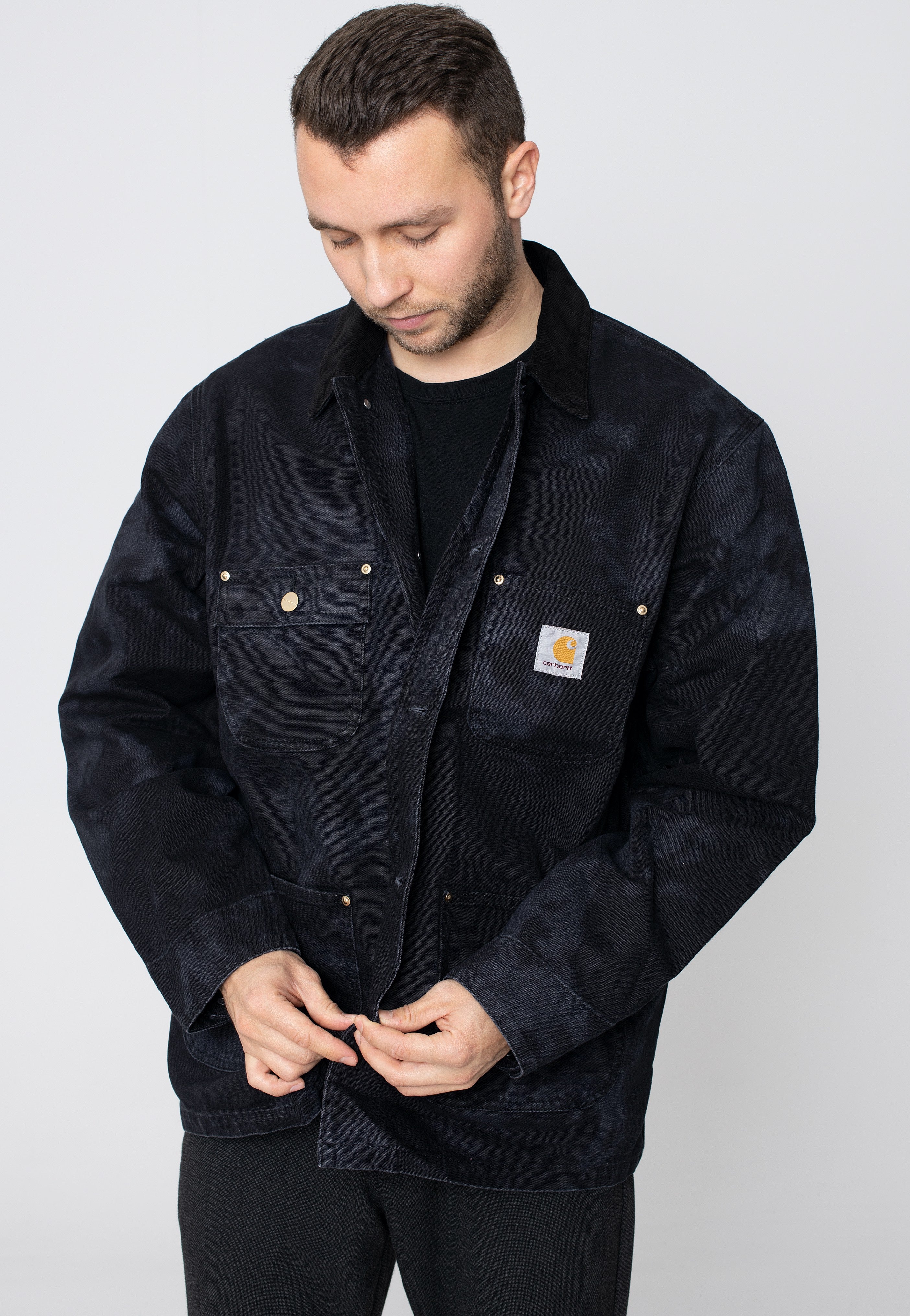 Carhartt WIP - OG Chore Chromo Black Chromo/Black - Jacket | Men-Image